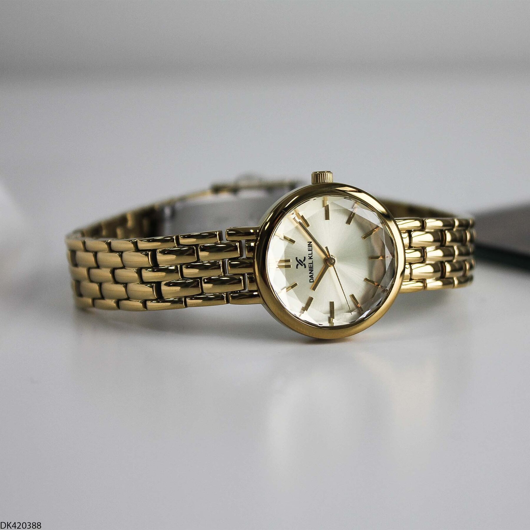 Daniel Klein DK327359 Leather Strap Women Watch