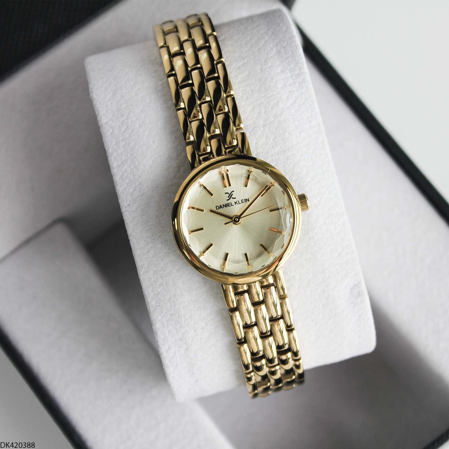 Daniel Klein DK327359 Leather Strap Women Watch