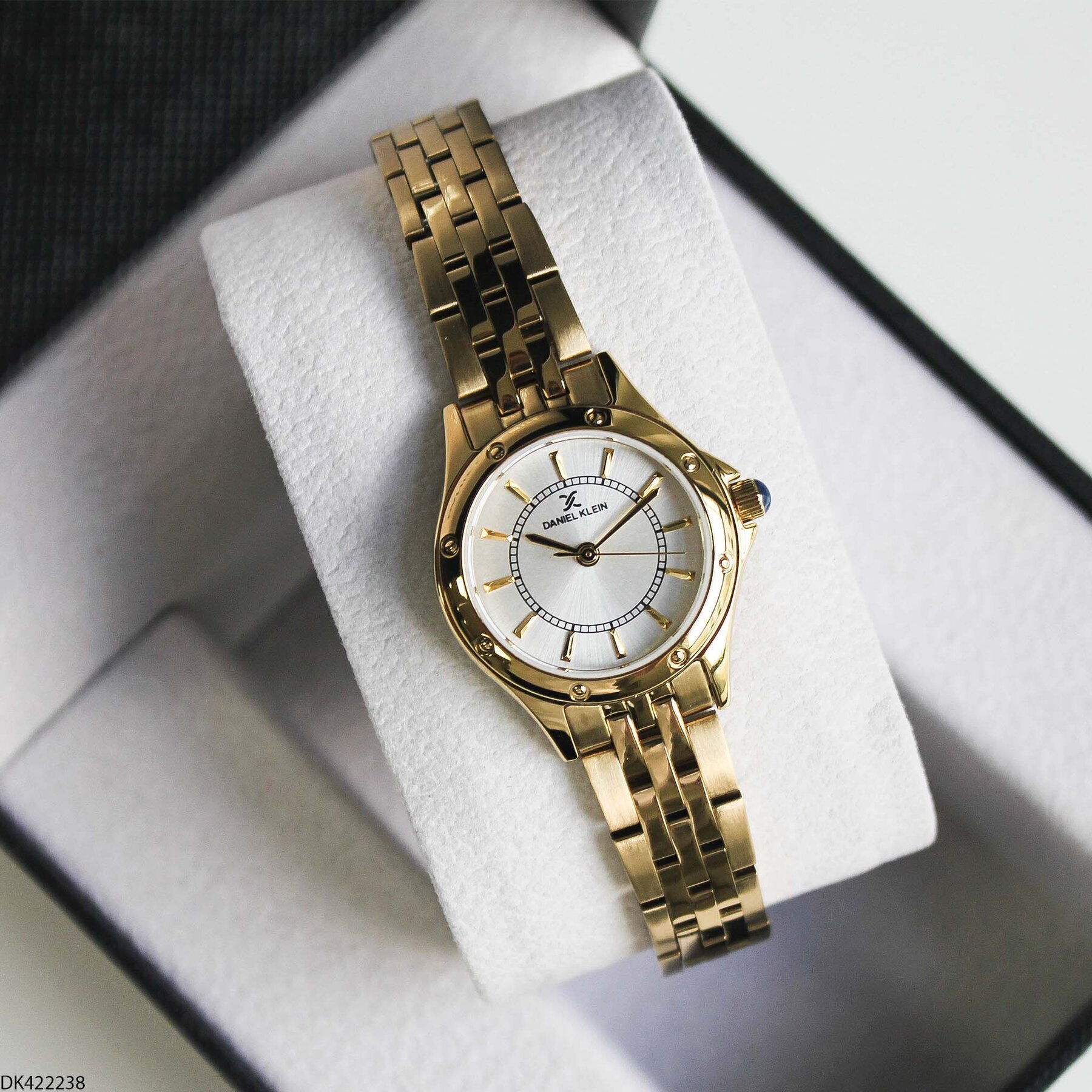 Daniel Klein DK327359 Leather Strap Women Watch