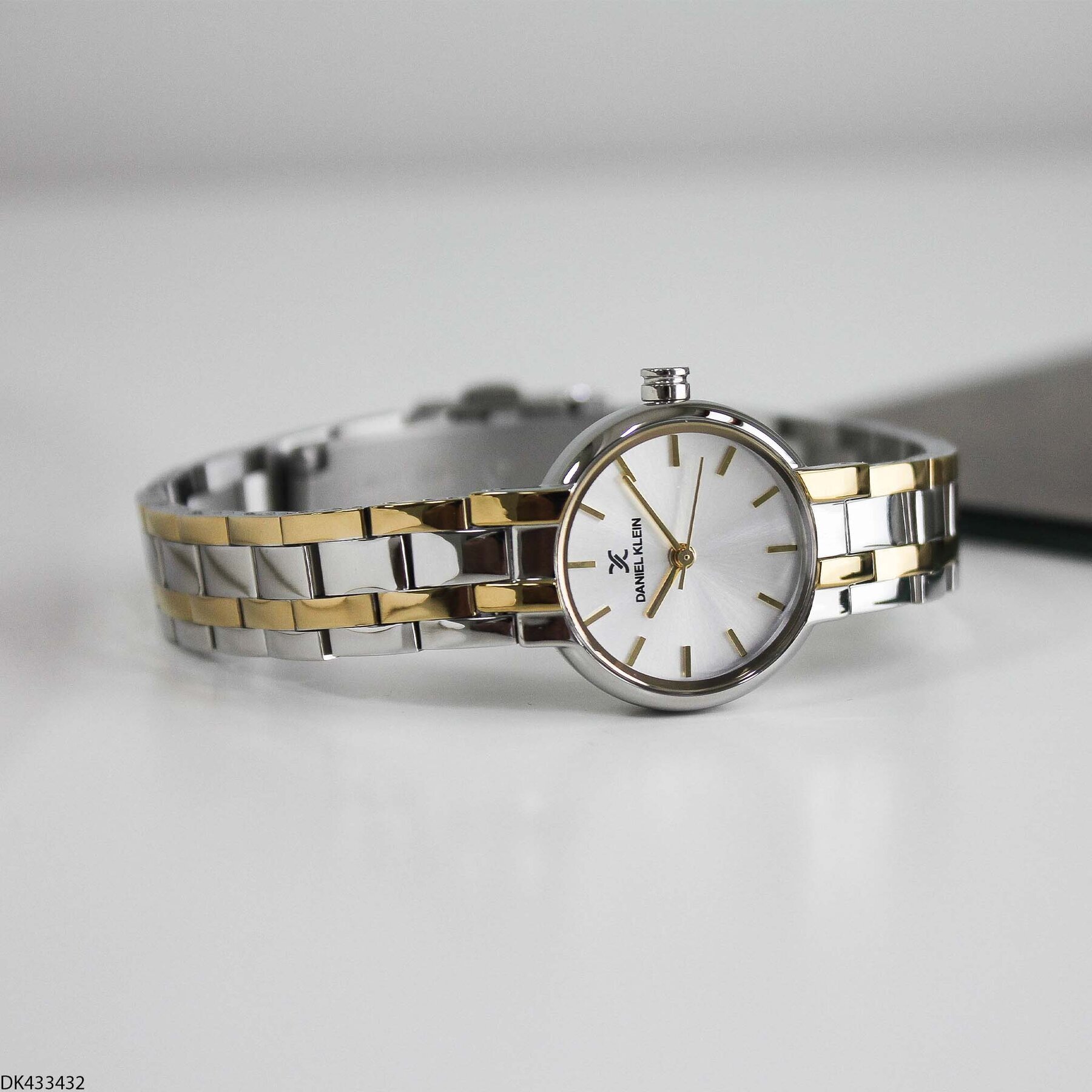 Daniel Klein DK327359 Leather Strap Women Watch