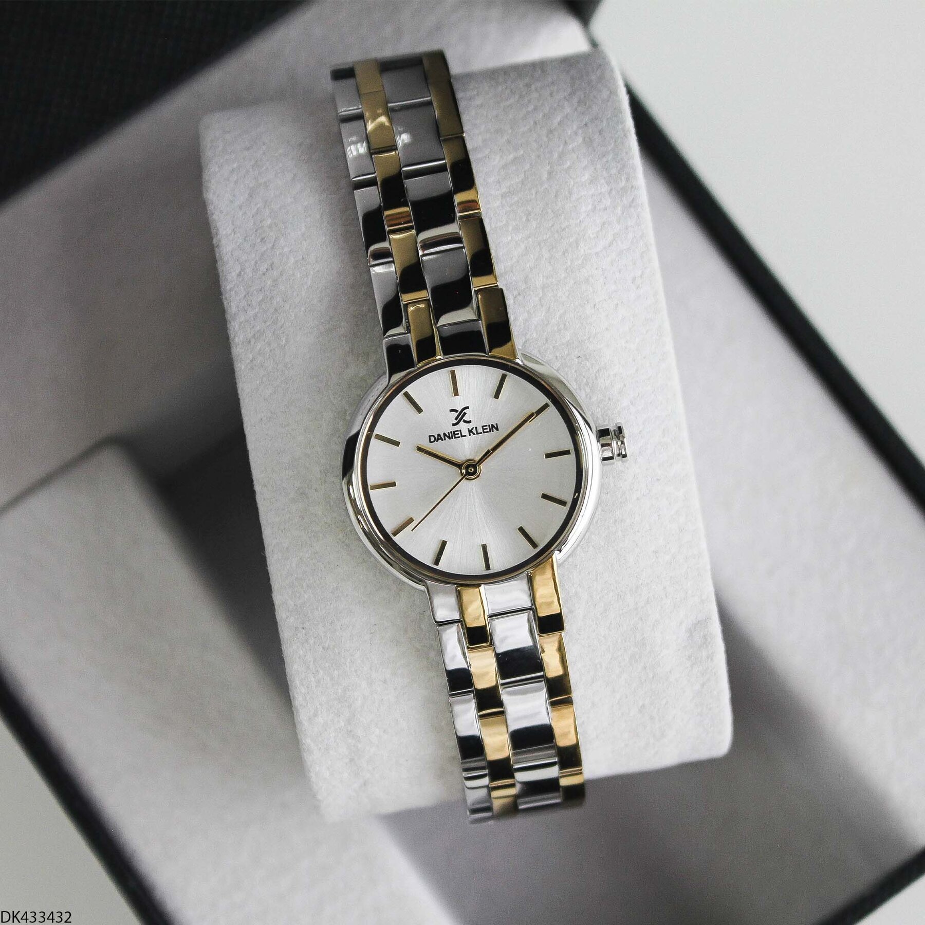 Daniel Klein DK327359 Leather Strap Women Watch