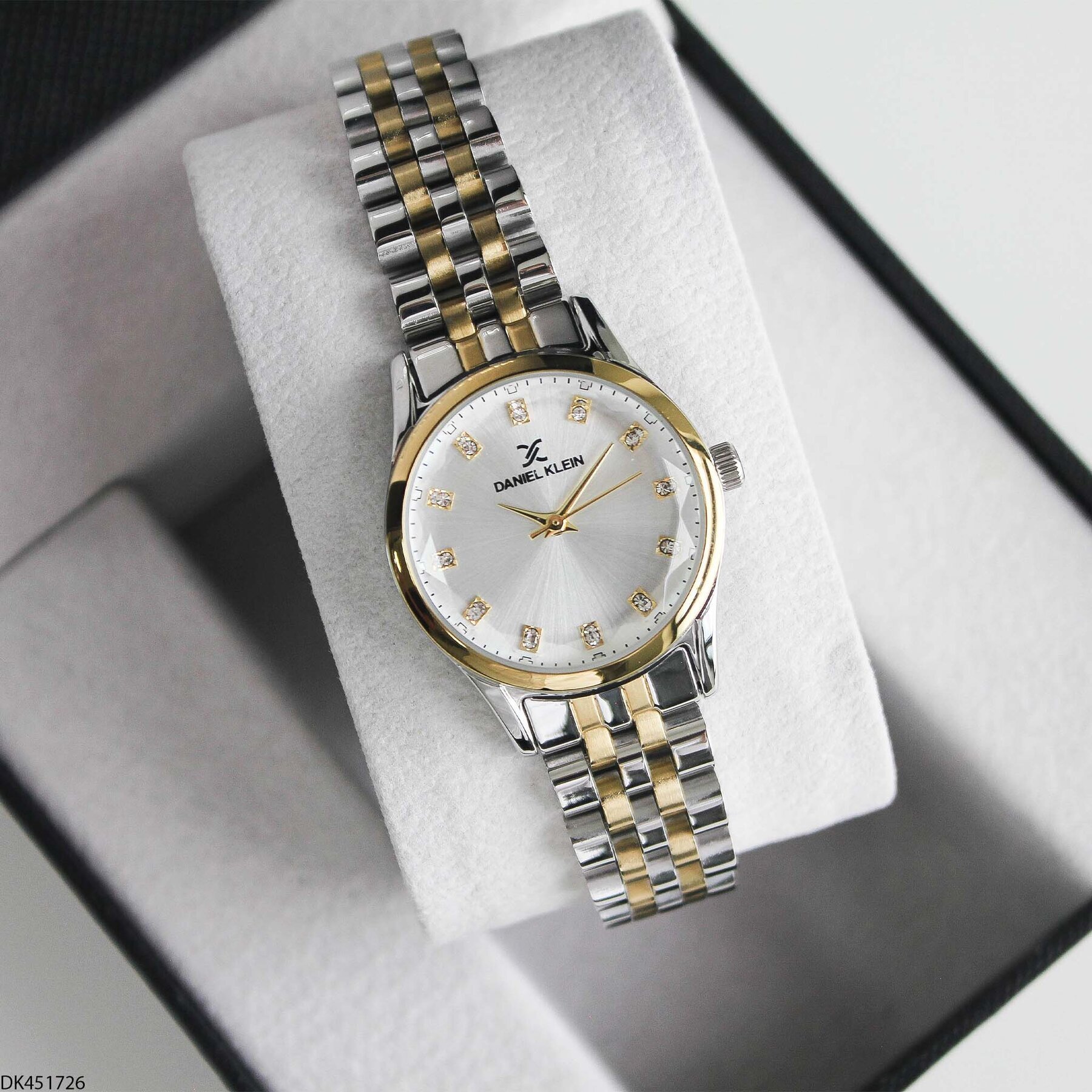 Daniel Klein DK327359 Leather Strap Women Watch
