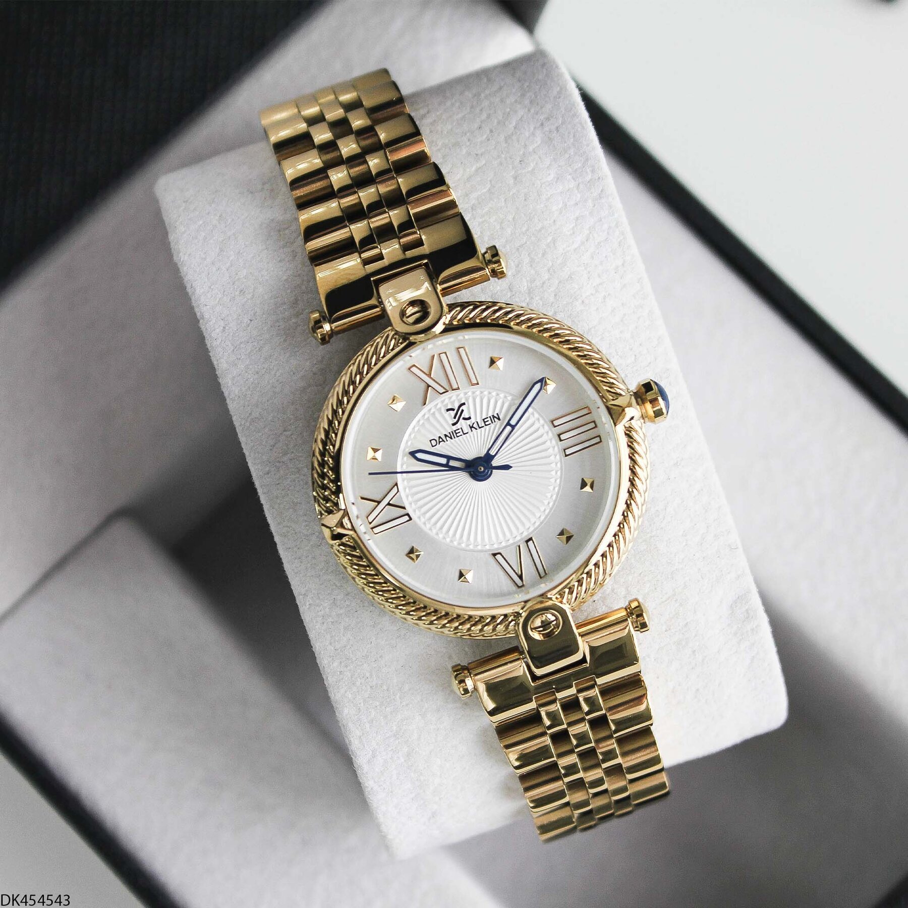 Daniel Klein DK327359 Leather Strap Women Watch