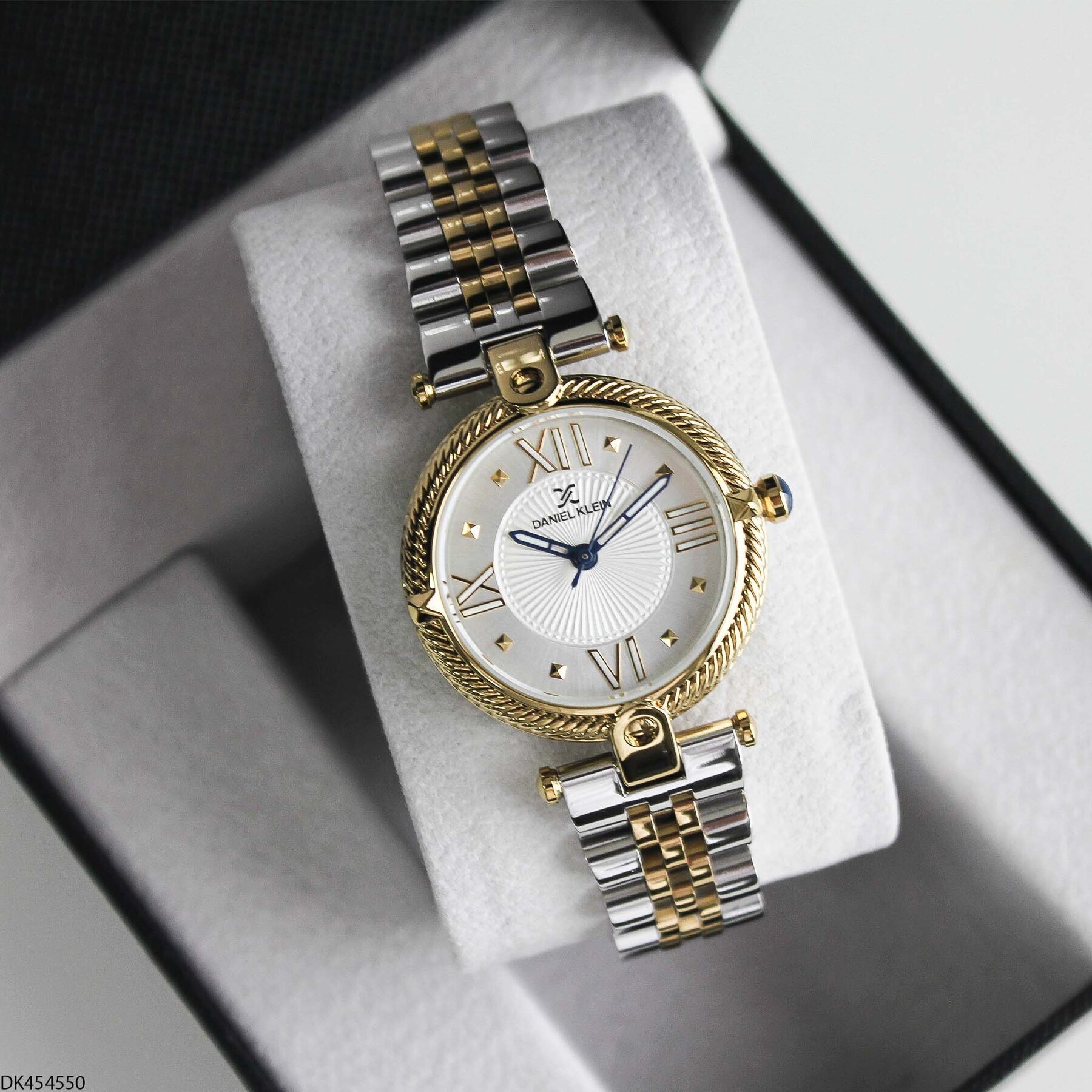 Daniel Klein DK327359 Leather Strap Women Watch