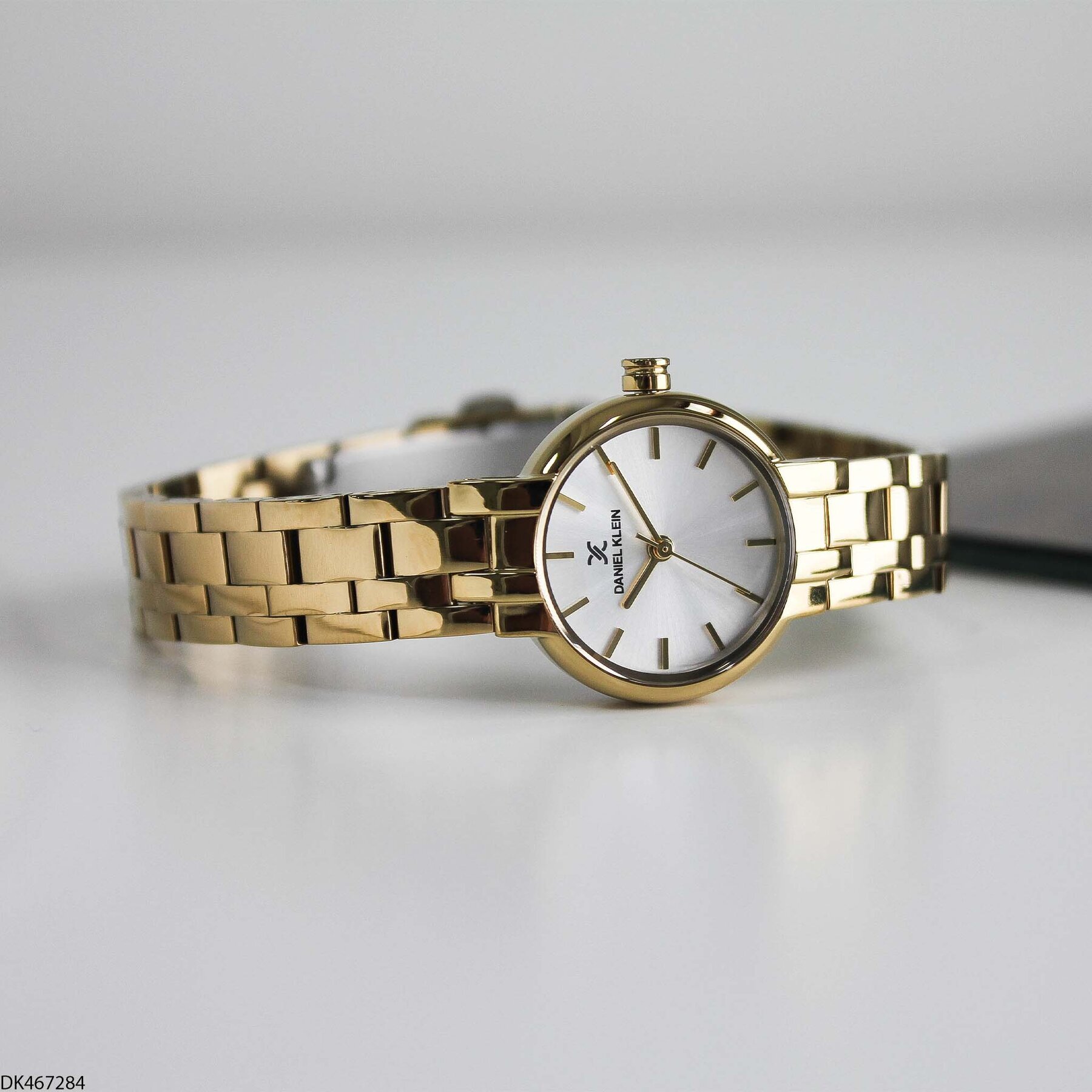 Daniel Klein DK327359 Leather Strap Women Watch