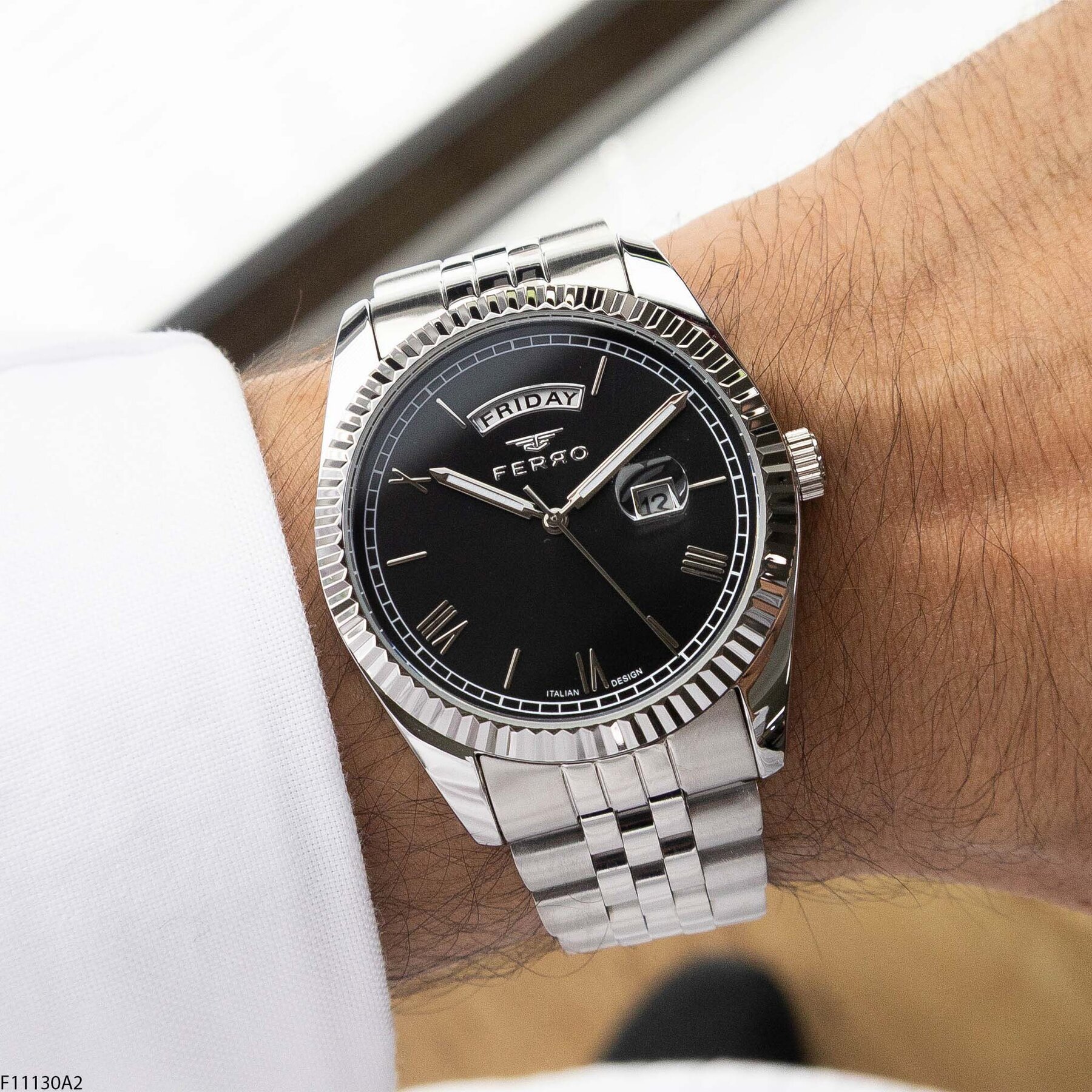 Ferro FM31441D2 Steel Strap Men Watch