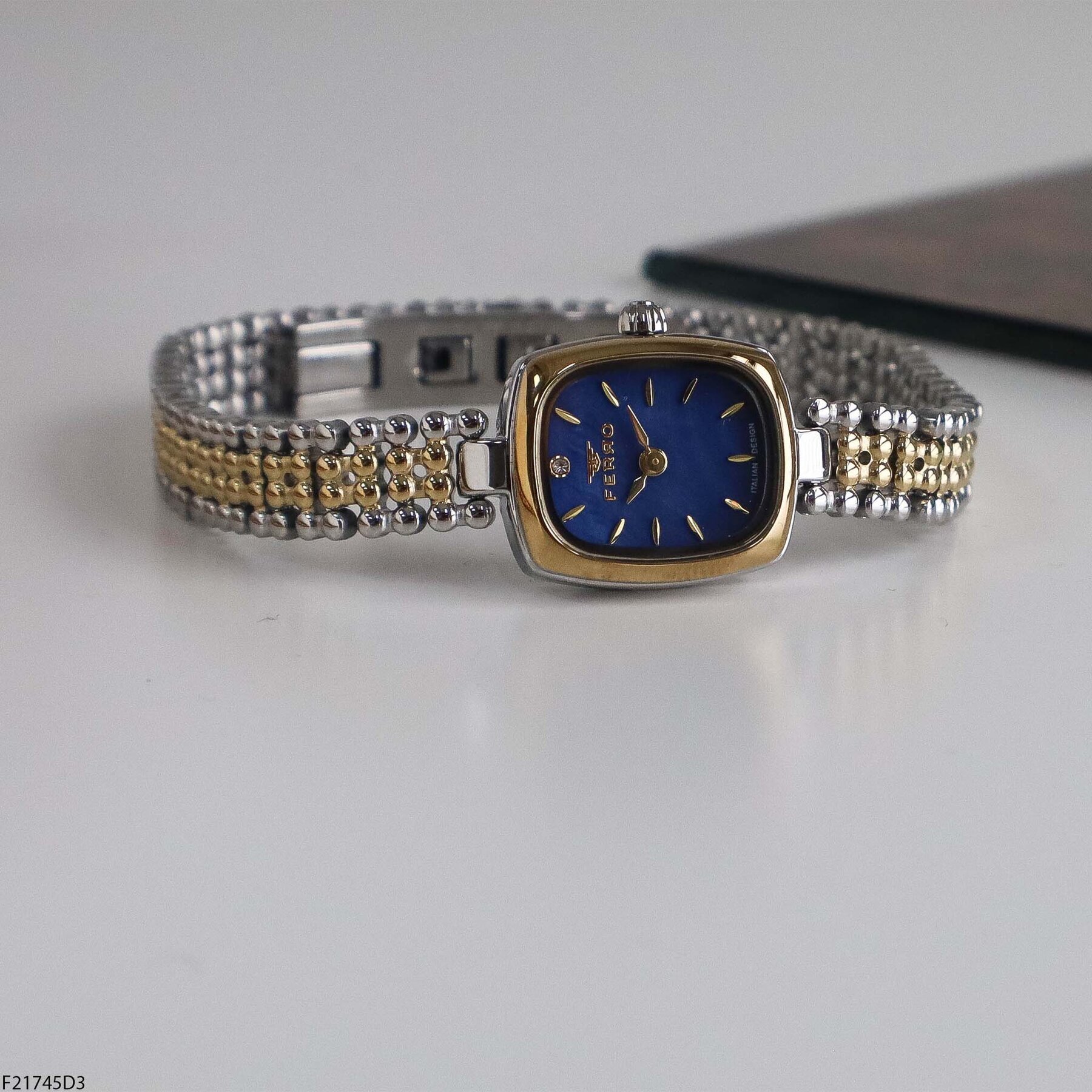 Ferro F43029B Steel Strap Women Watch