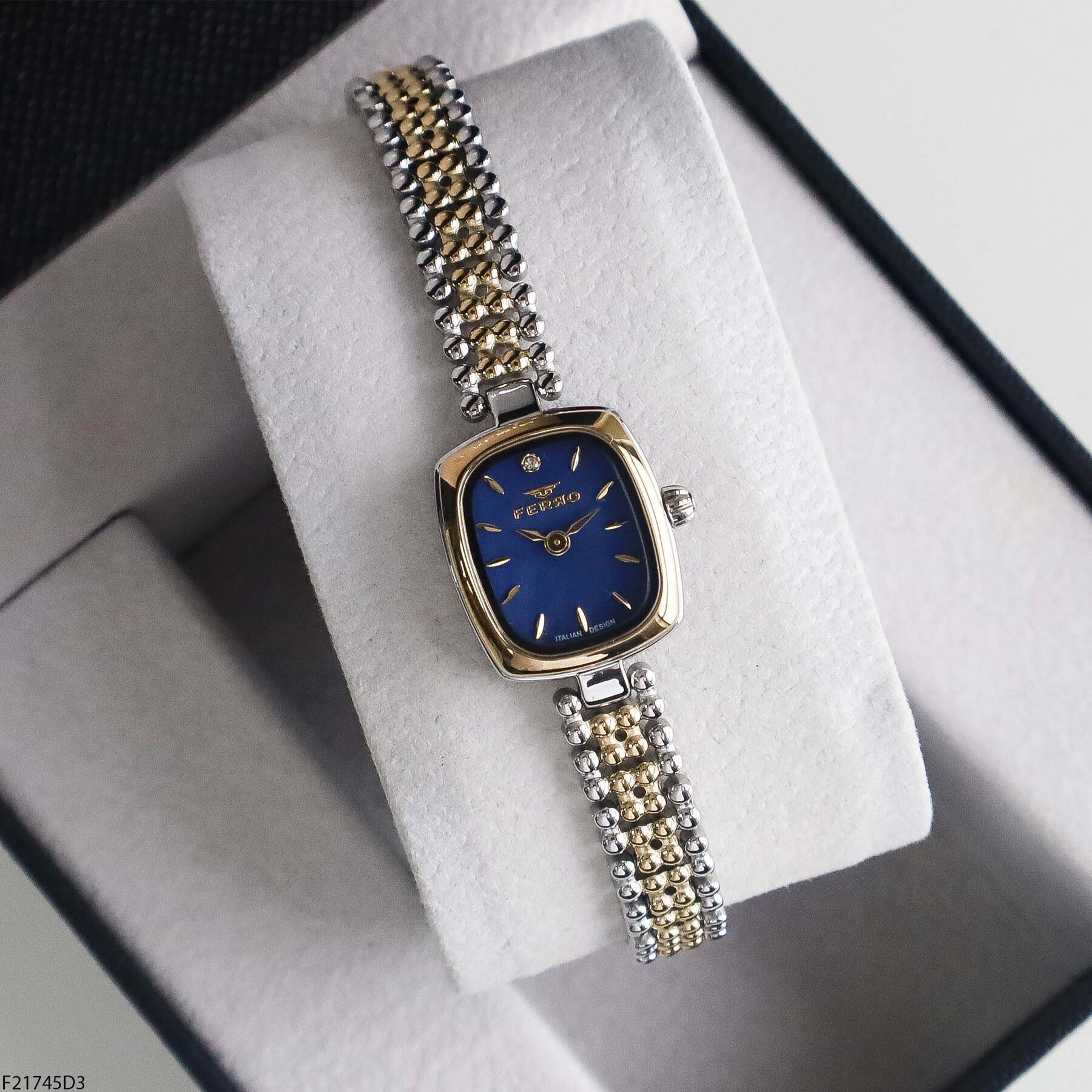 Ferro F43029B Steel Strap Women Watch