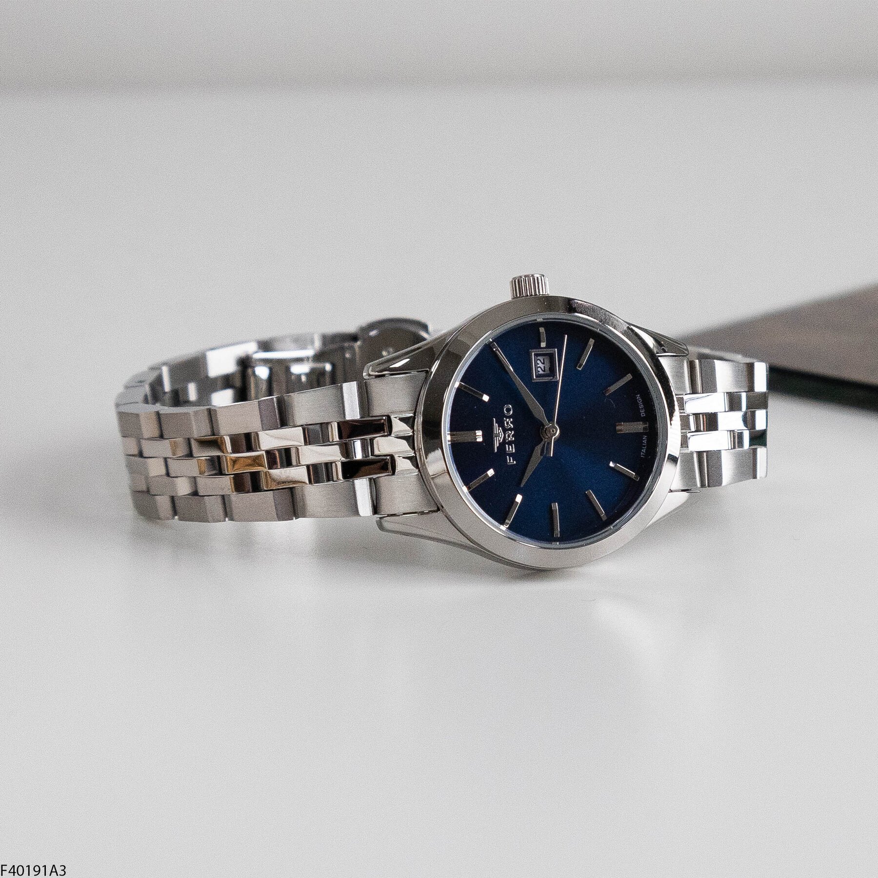 Ferro F43029B Steel Strap Women Watch