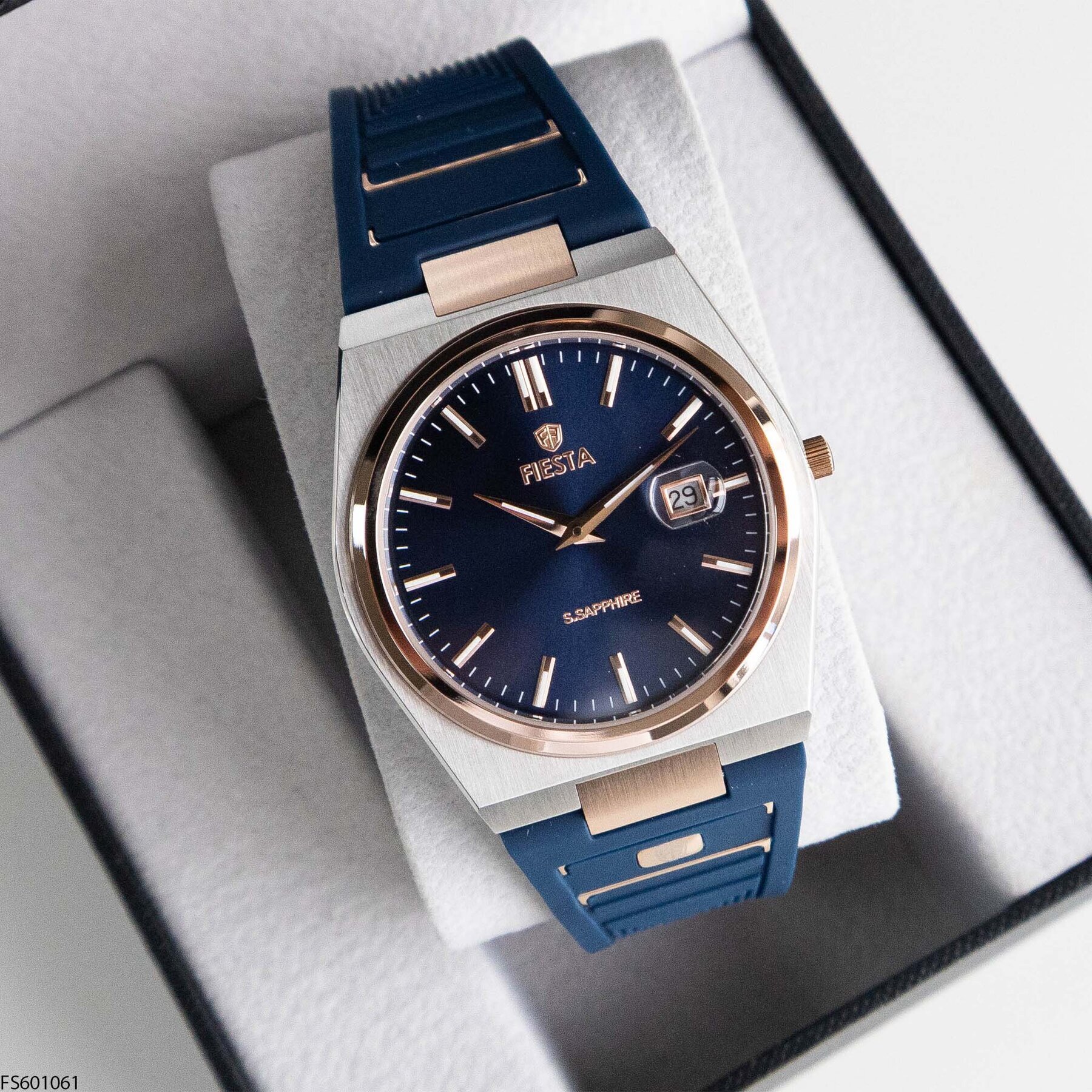 Fiesta FS601061 Silicon Strap Men Watch