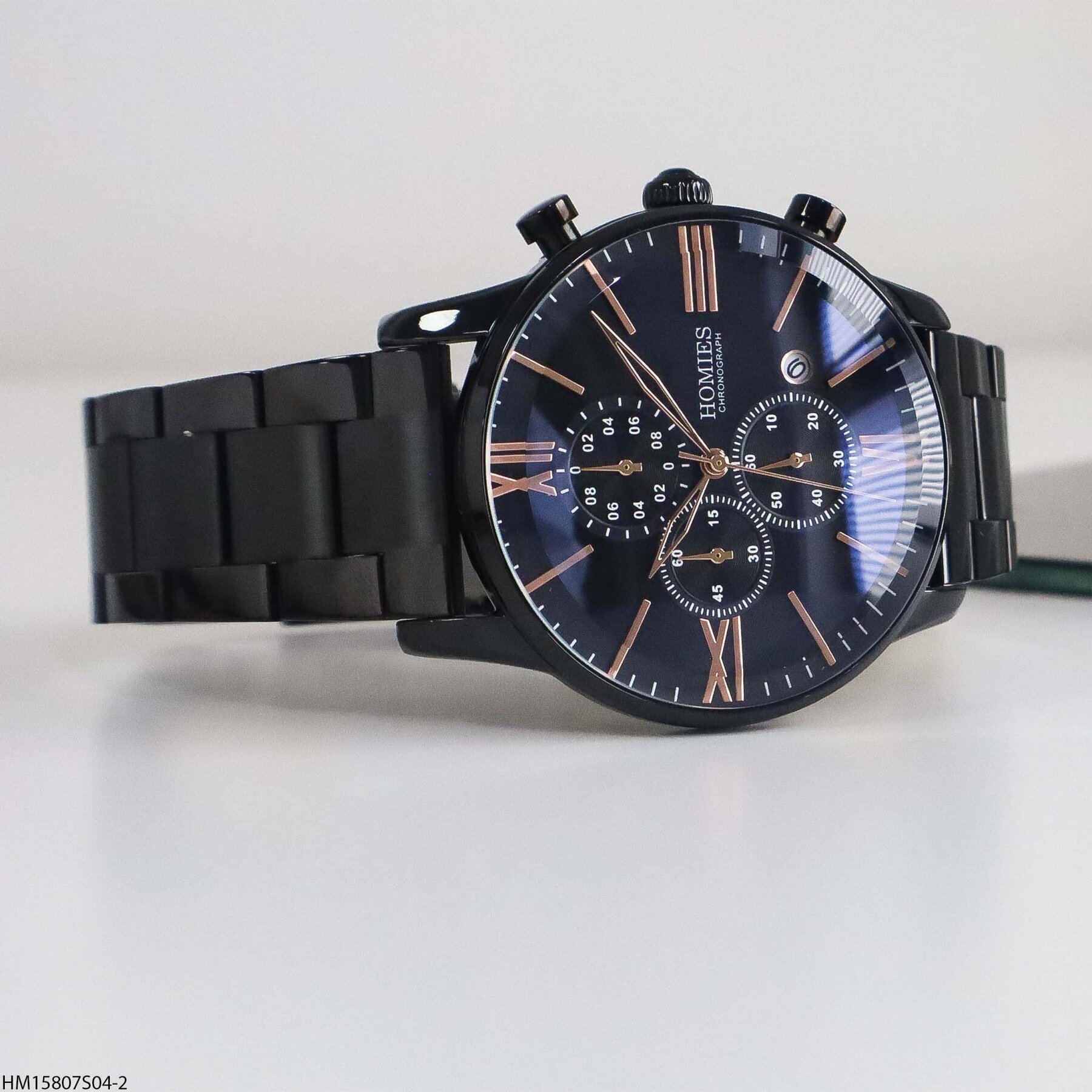 Homies HM15807S04-2 Steel Strap Men Watch