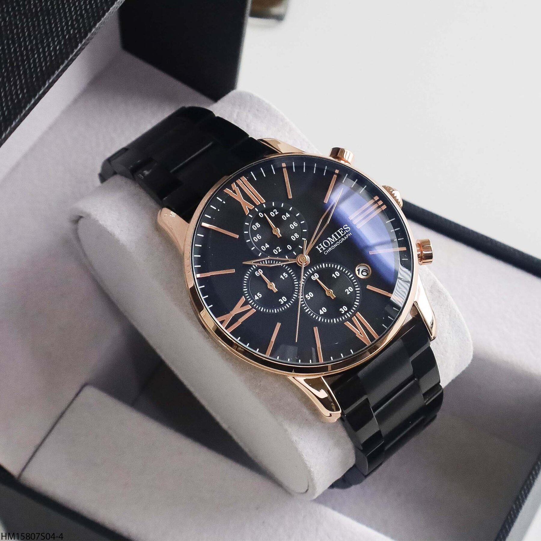 Homies HM15807S04-2 Steel Strap Men Watch