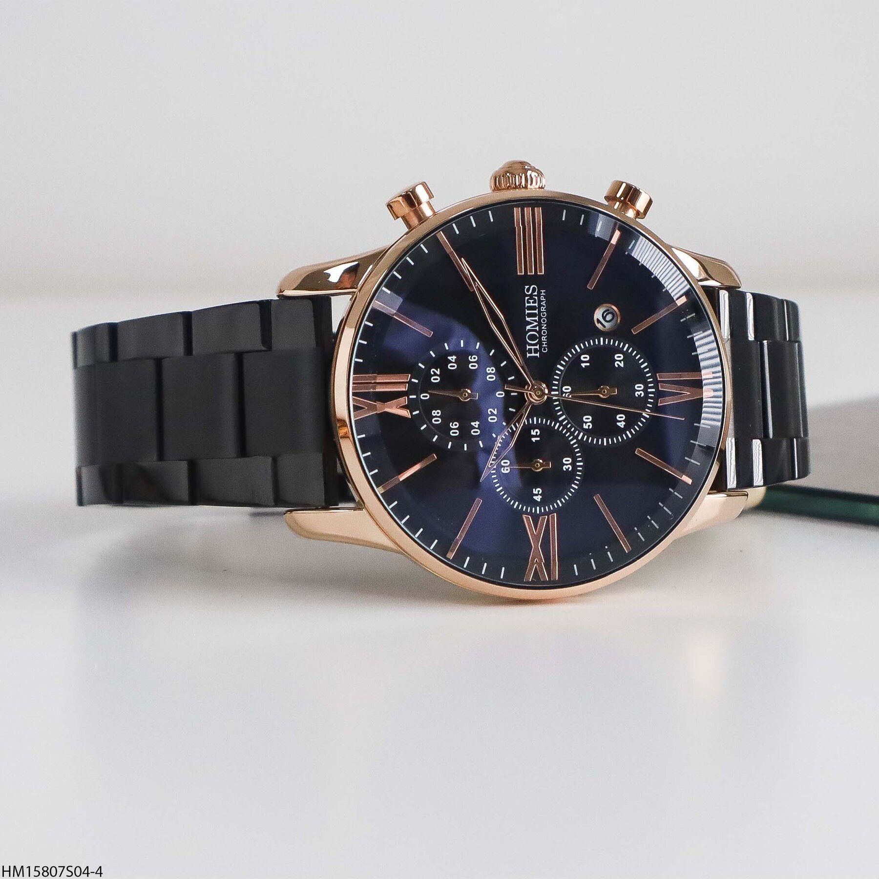 Homies HM15807S04-2 Steel Strap Men Watch