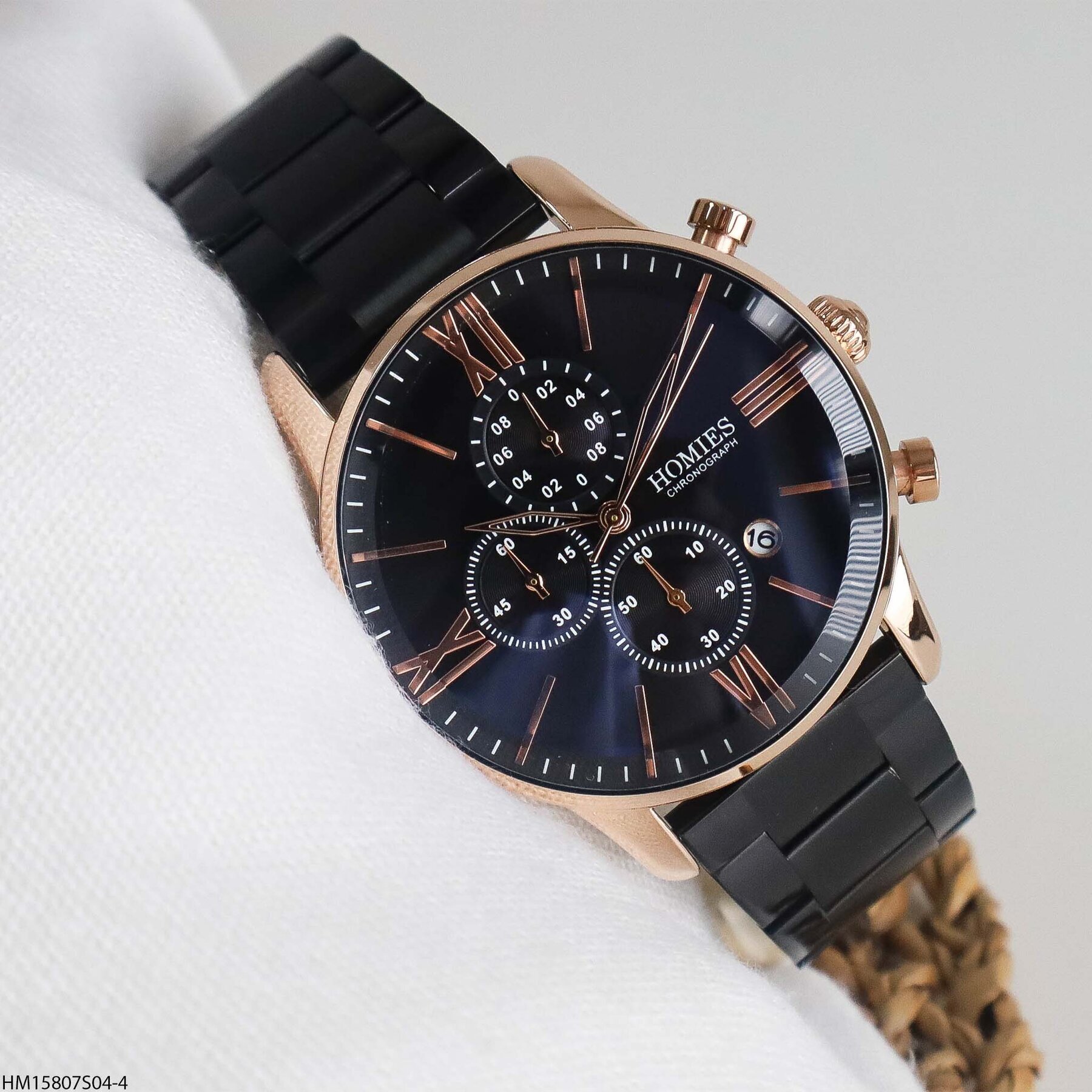 Homies HM15807S04-2 Steel Strap Men Watch