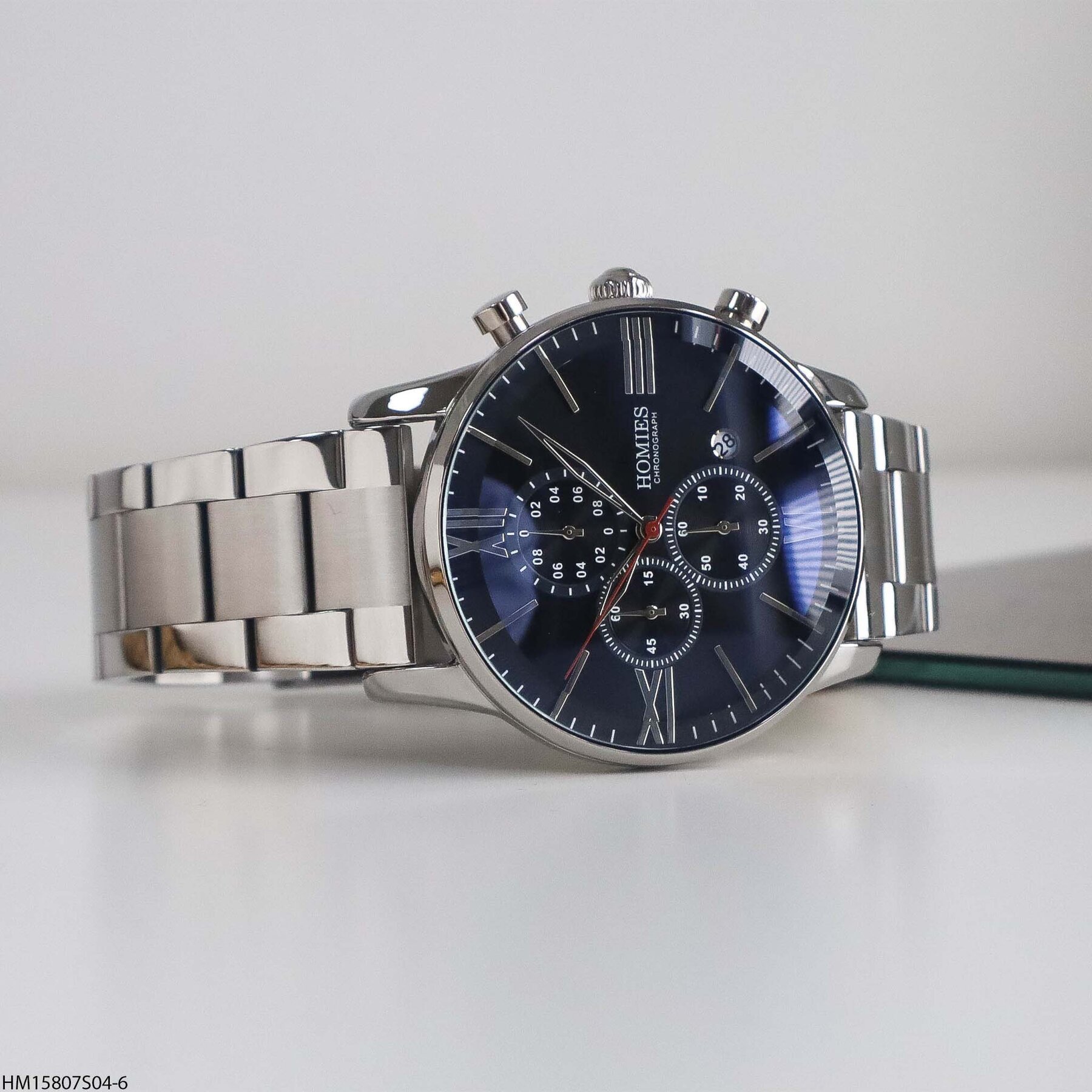 Homies HM15807S04-6 Steel Strap Men Watch