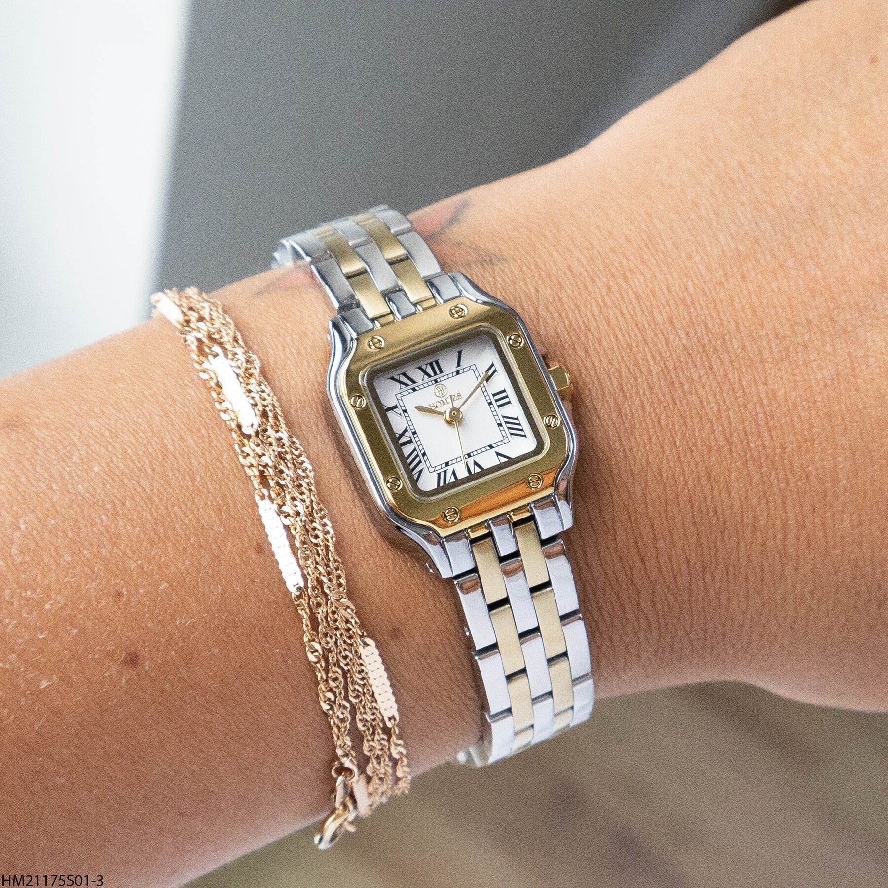 Homies HM25132S01-3 Steel Strap  Women Watch