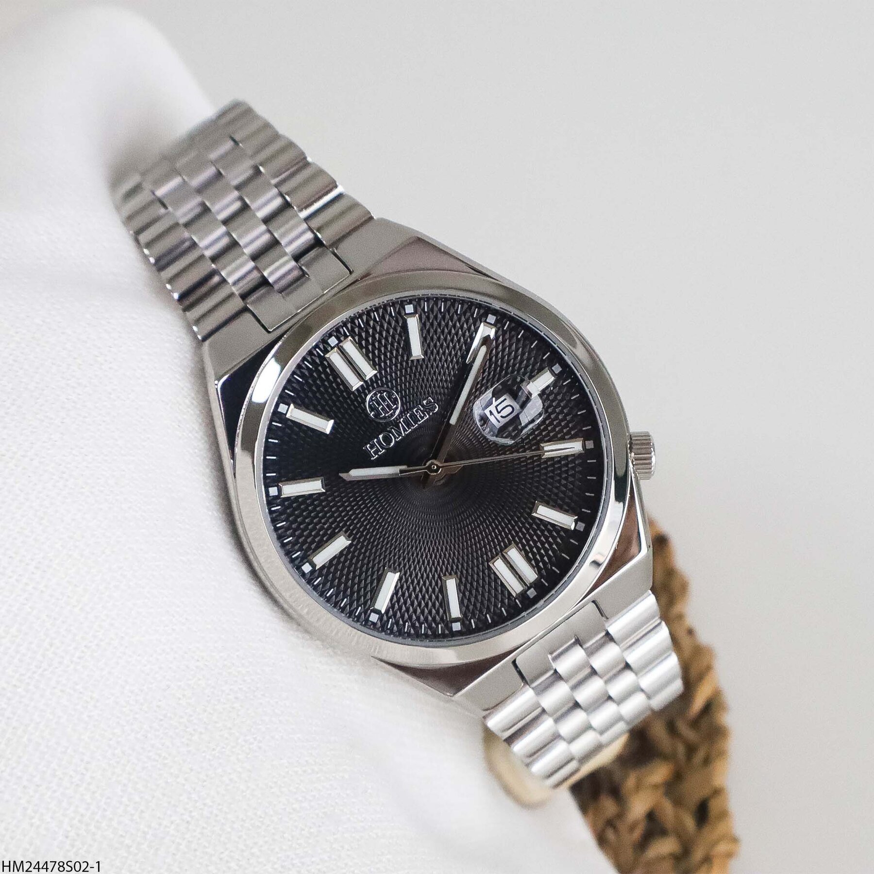 Homies HM15807S04-2 Steel Strap Men Watch