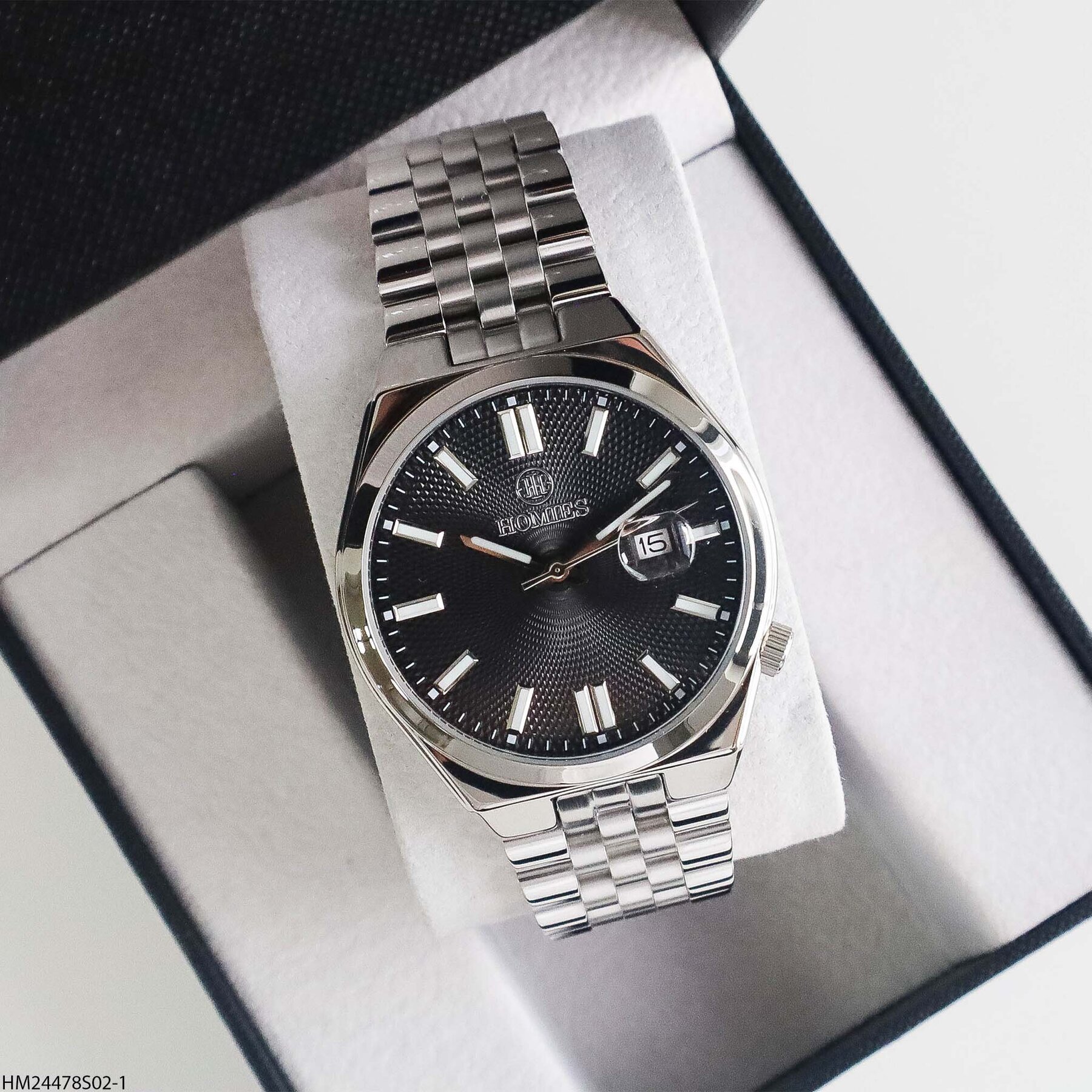 Homies HM15807S04-2 Steel Strap Men Watch