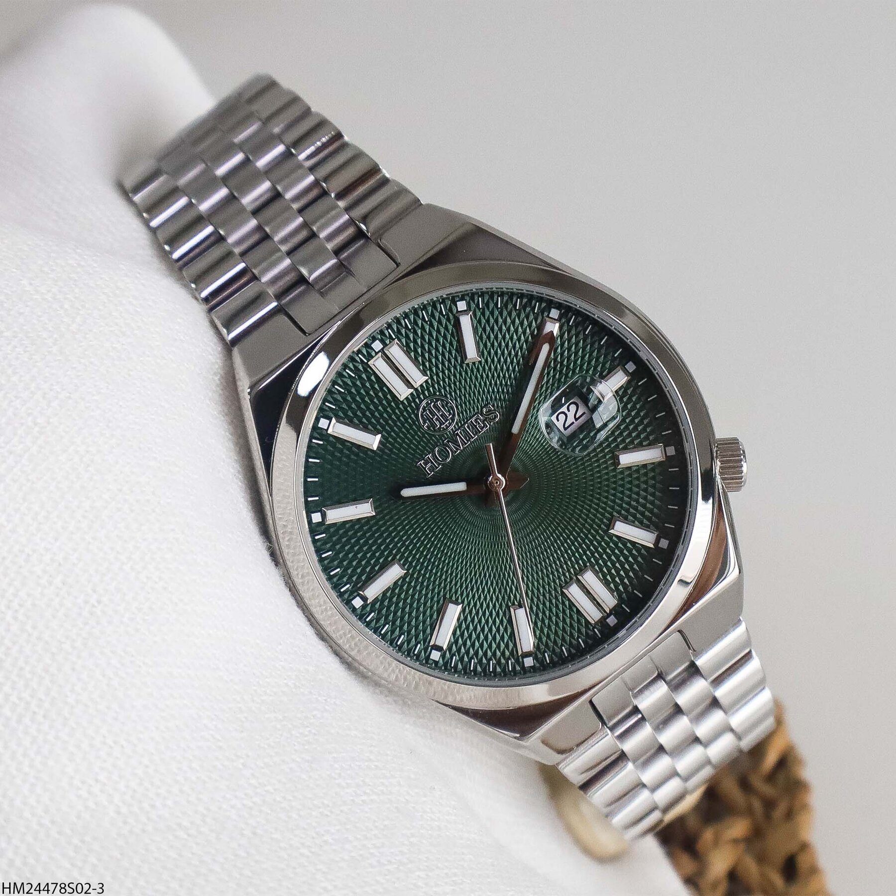 Homies HM15807S04-2 Steel Strap Men Watch