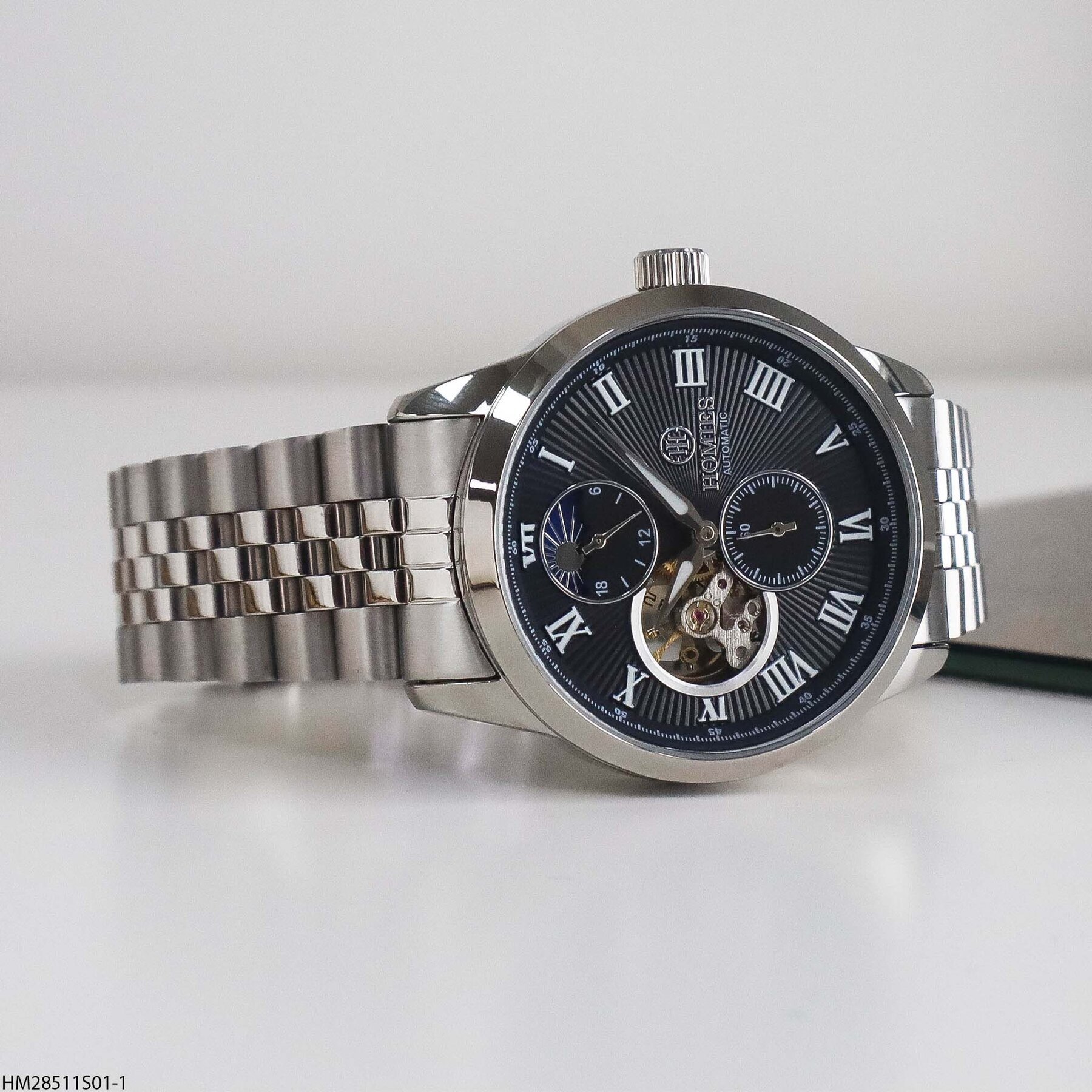 Homies HM15807S04-2 Steel Strap Men Watch