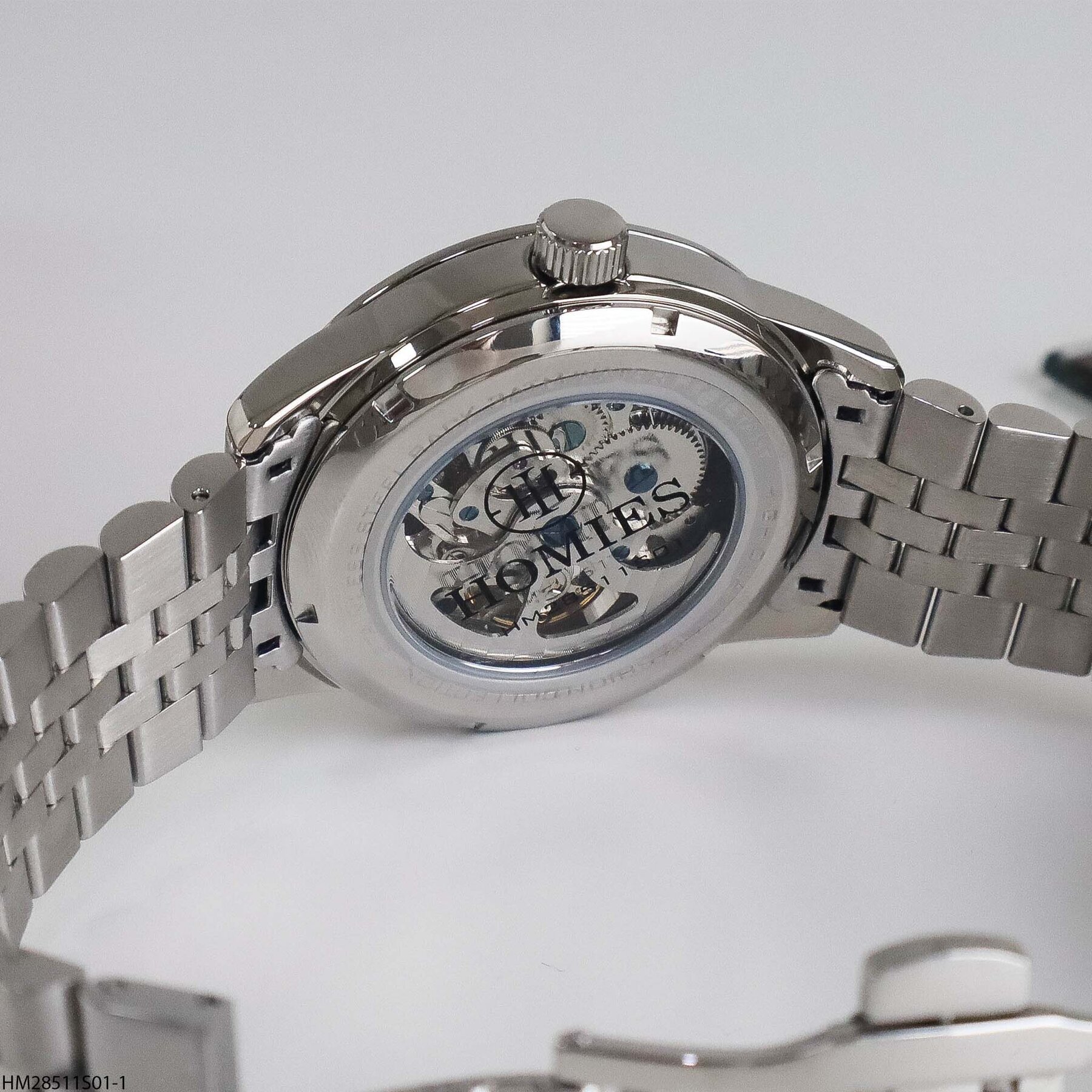 Homies HM15807S04-2 Steel Strap Men Watch