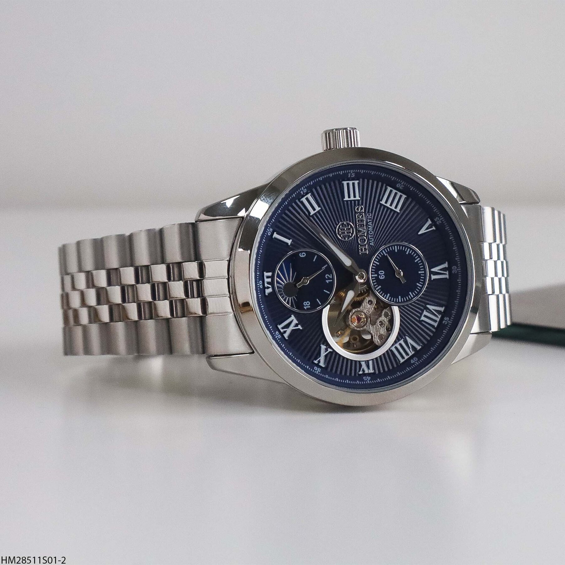 Homies HM15807S04-2 Steel Strap Men Watch