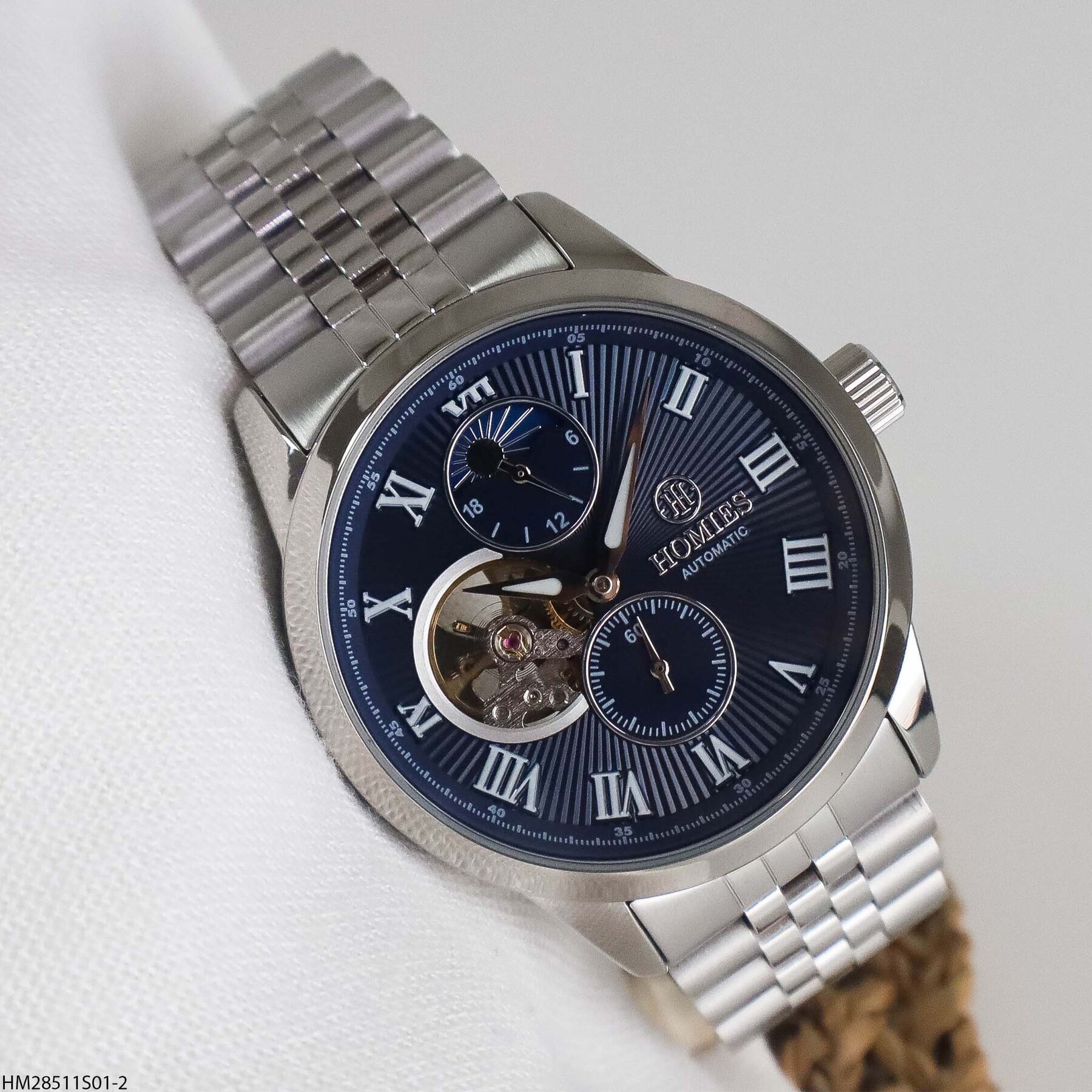 Homies HM15807S04-2 Steel Strap Men Watch