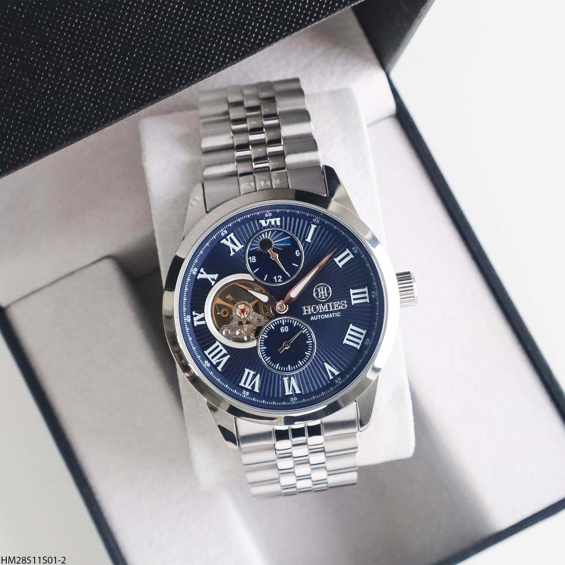 Homies HM15807S04-2 Steel Strap Men Watch