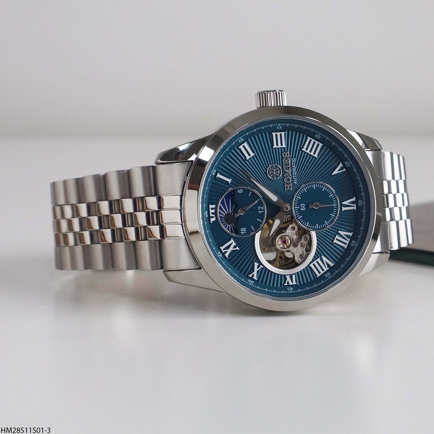 Homies HM15807S04-2 Steel Strap Men Watch