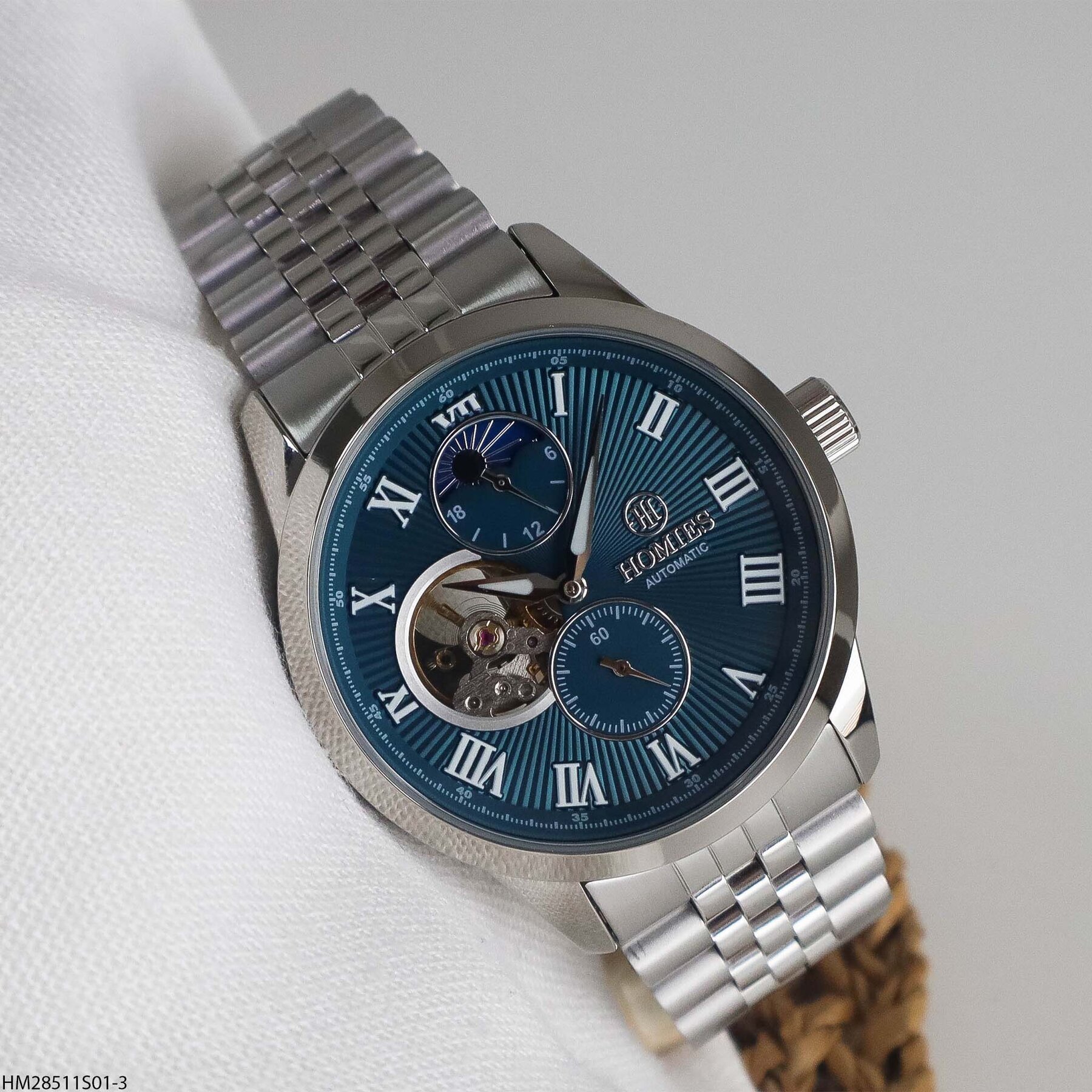 Homies HM15807S04-2 Steel Strap Men Watch