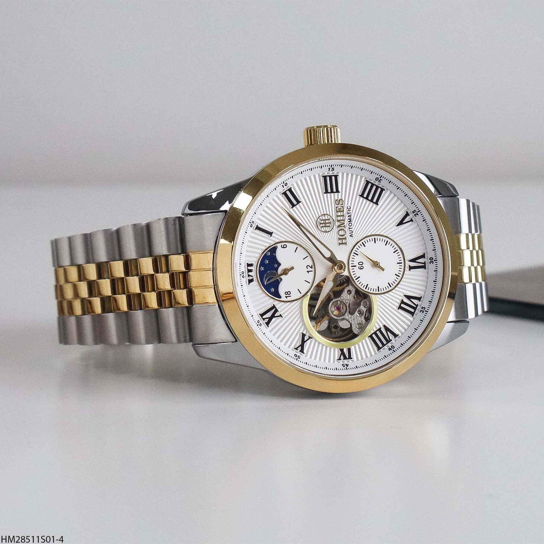 Homies HM15807S04-2 Steel Strap Men Watch