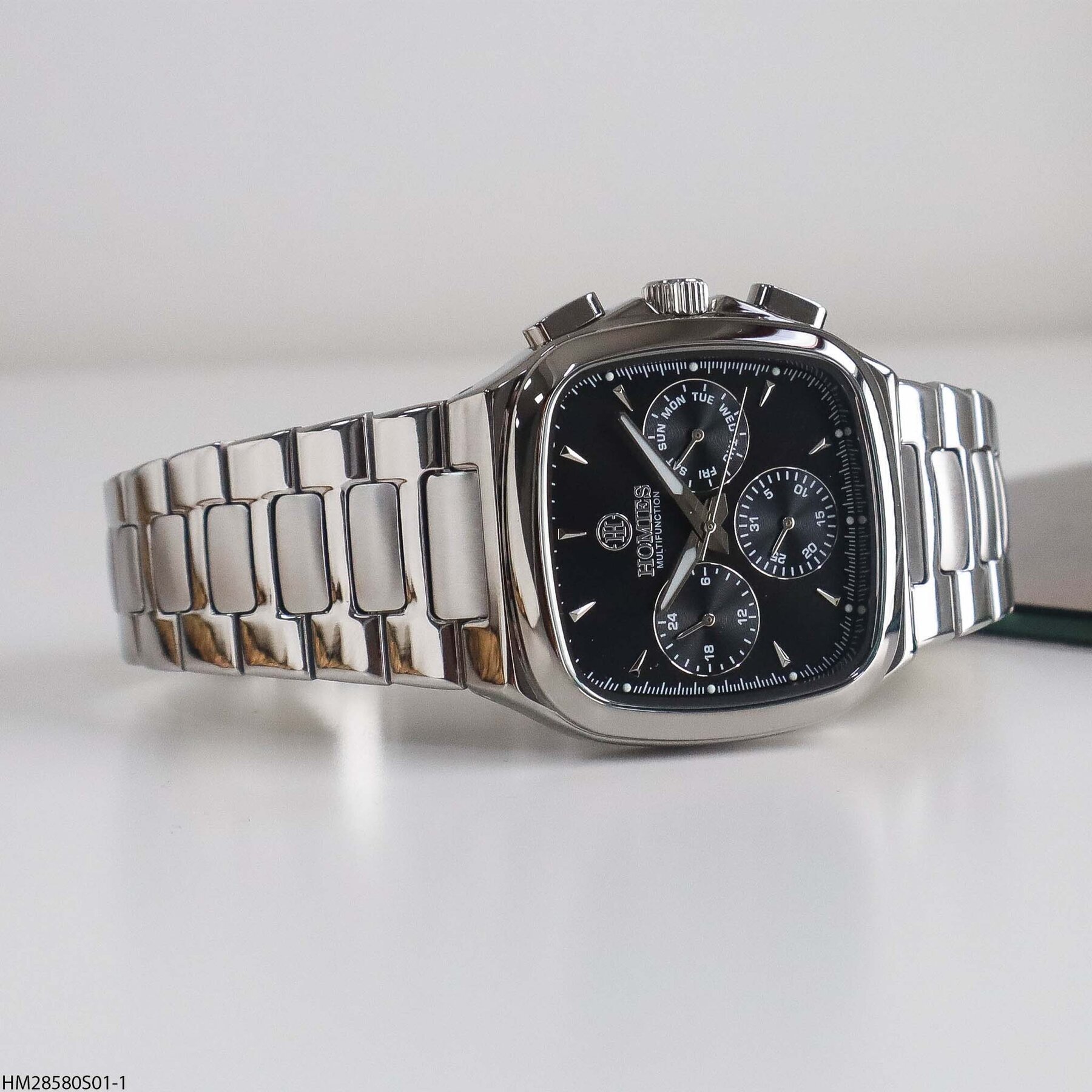 Homies HM15807S04-8 Steel Strap Men Watch