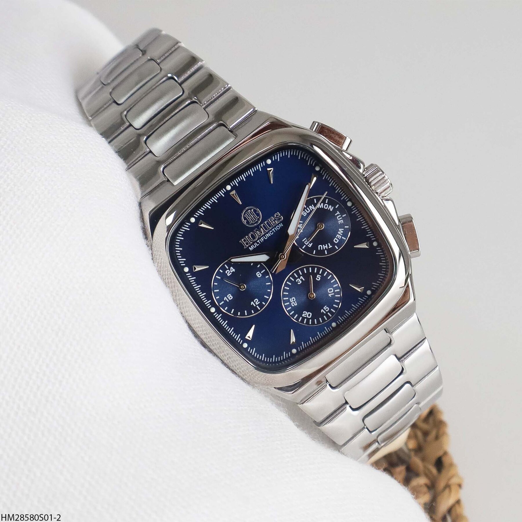 Homies HM15807S04-8 Steel Strap Men Watch