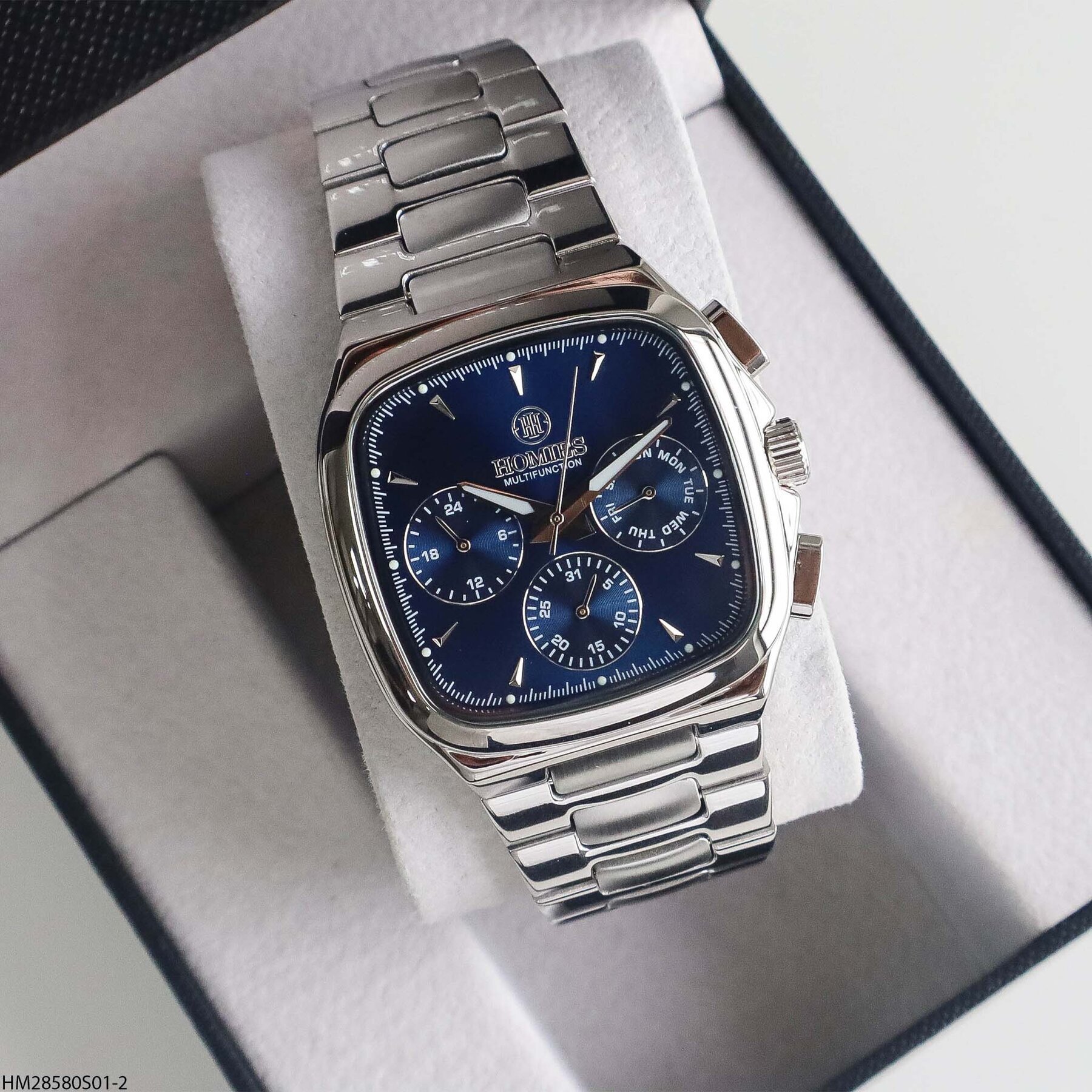 Homies HM15807S04-8 Steel Strap Men Watch