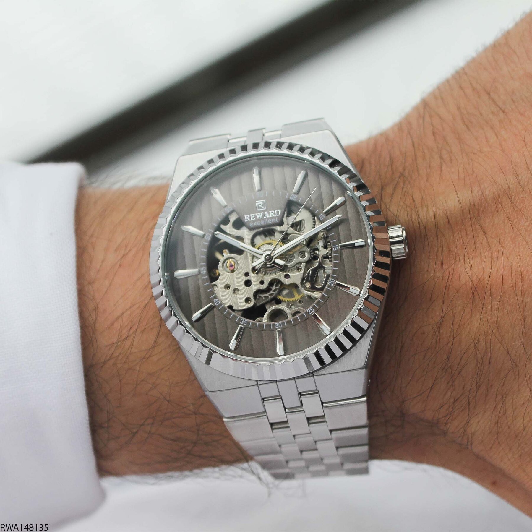 Reward RWA147154 Steel Strap Men Watch