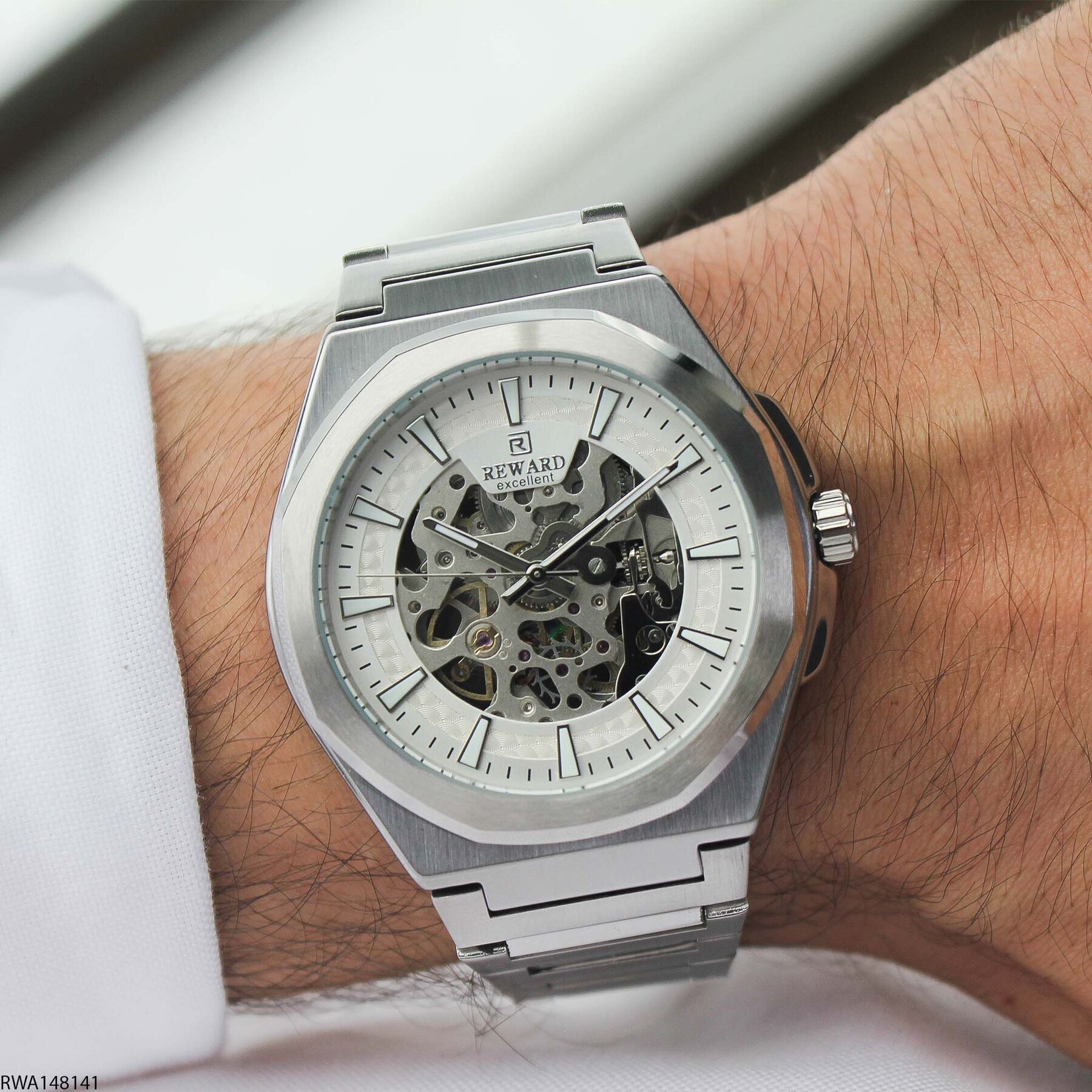 Reward RWA147154 Steel Strap Men Watch