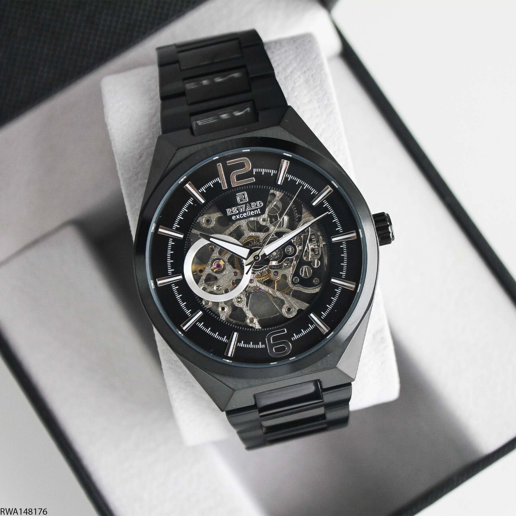 Reward RWA148176 Çelik Kordonlu Otomatik Erkek Kol Saati