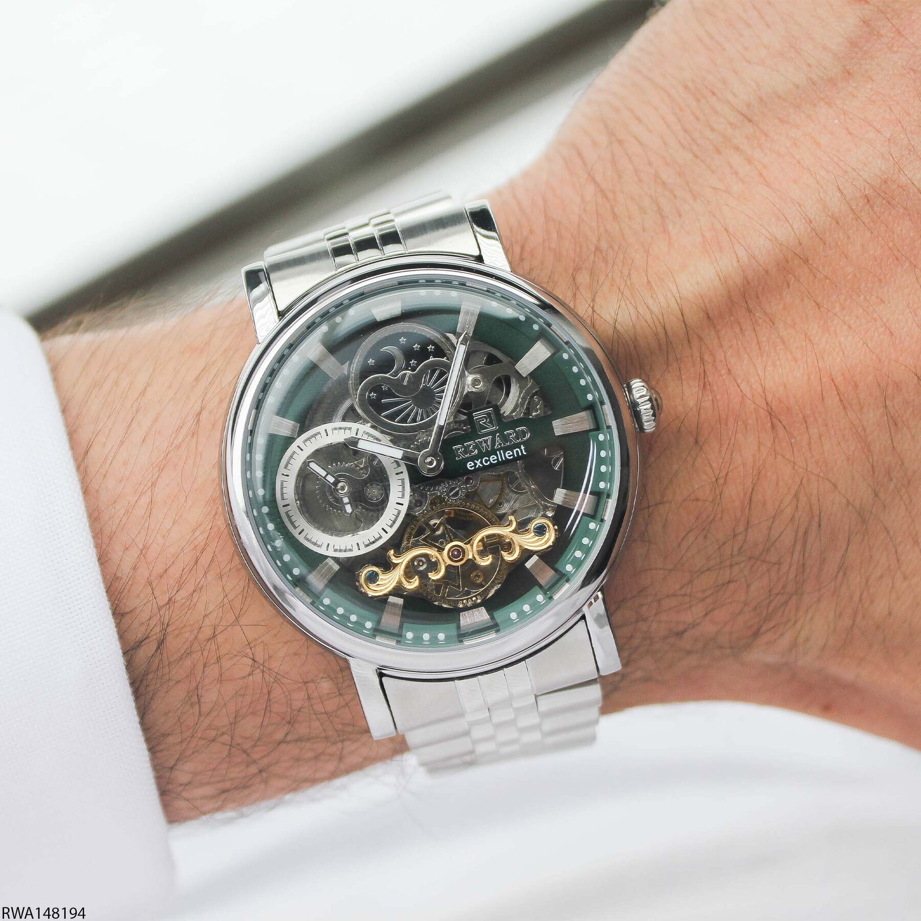 Reward RWA147154 Steel Strap Men Watch