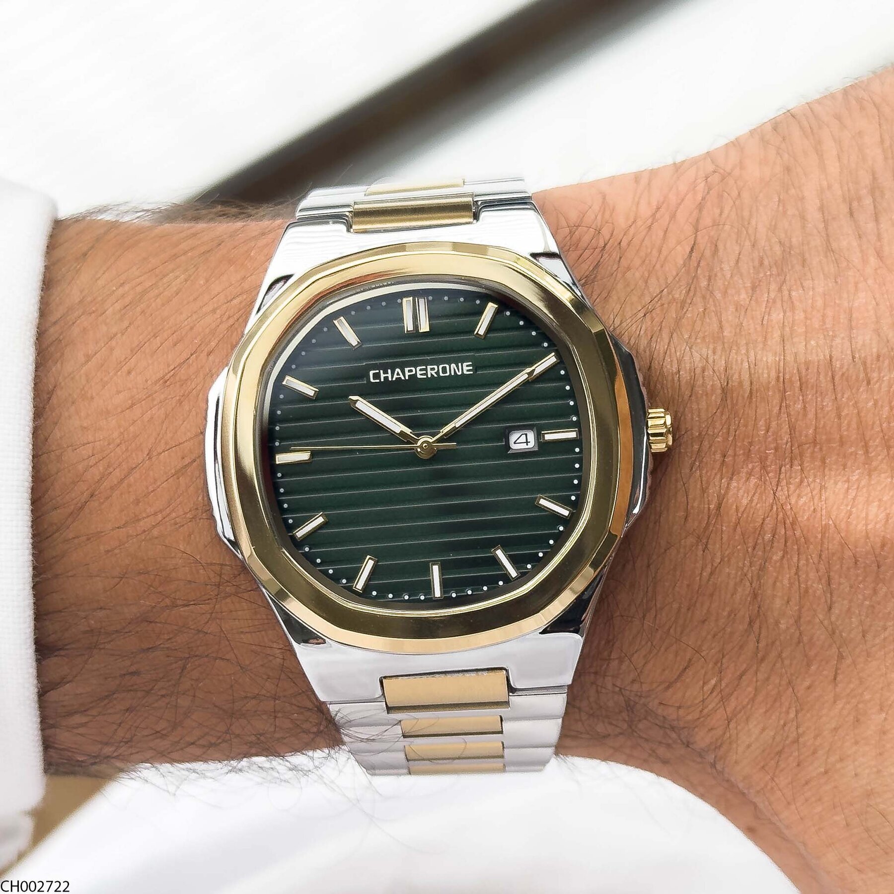 Chaperone CH002379 Steel Strap Men Watch