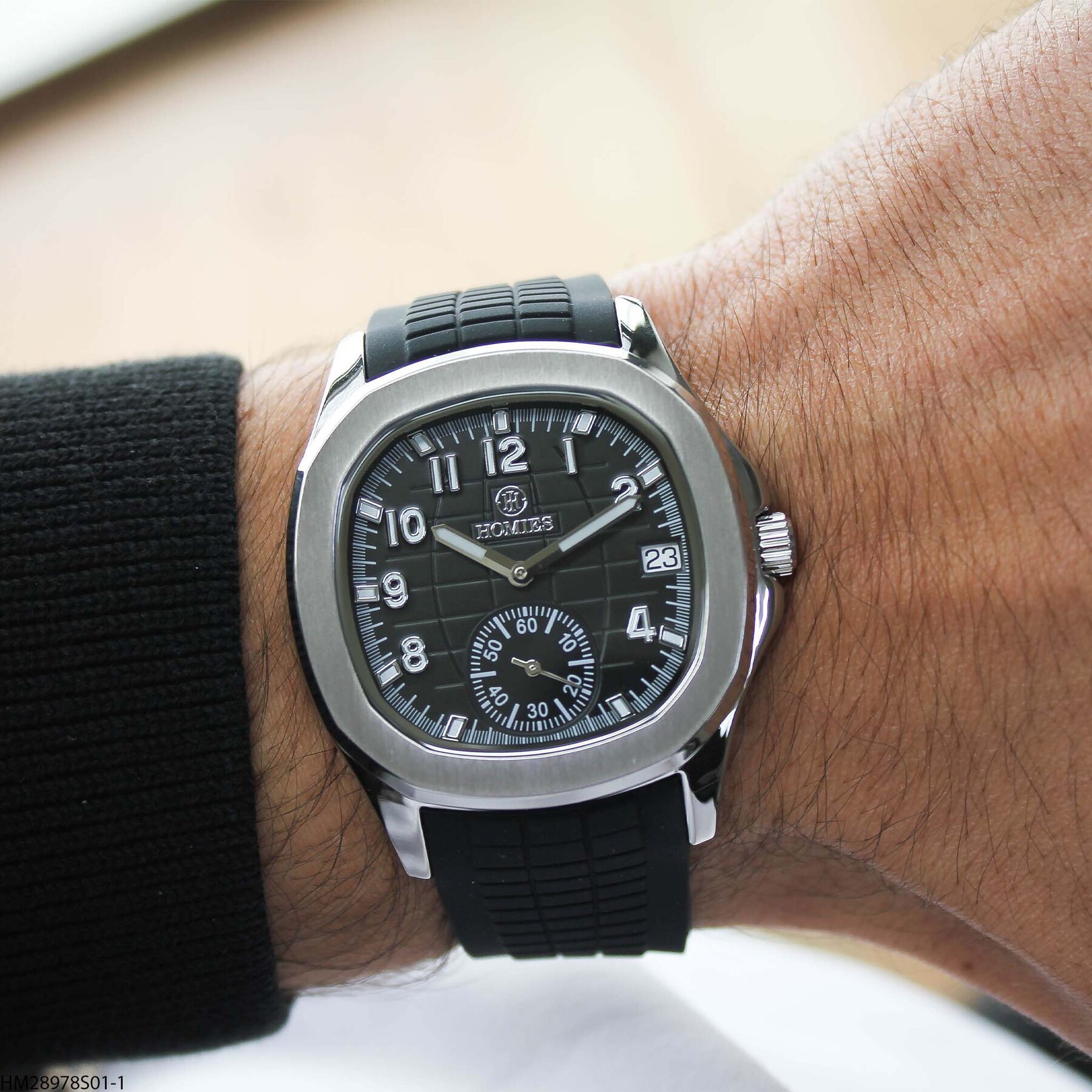 Homies HM28978S01-1 Silikon Kordonlu Erkek Kol Saati