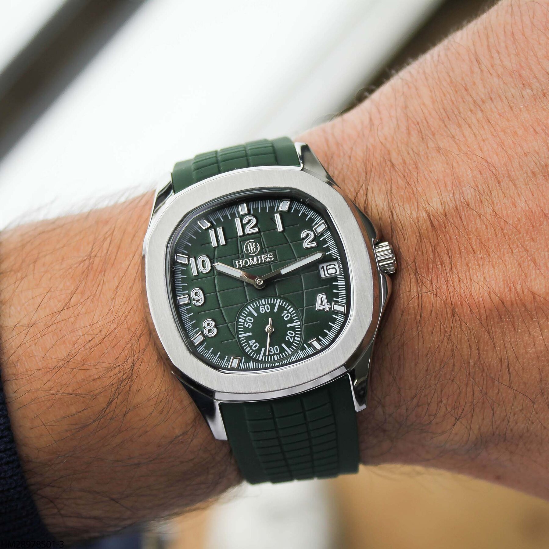 Homies HM28978S01-3 Silikon Kordonlu Erkek Kol Saati