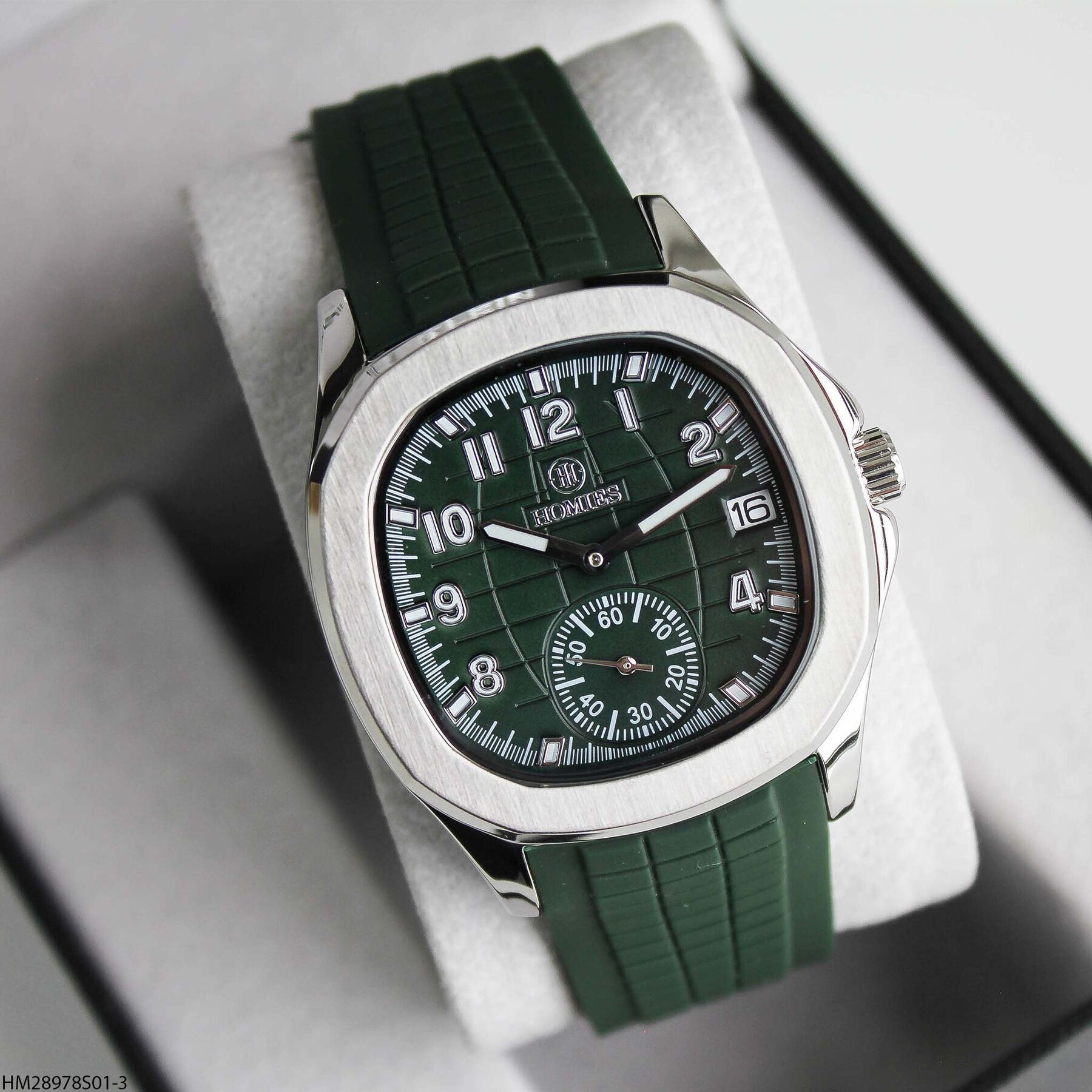 Homies HM28978S01-3 Silikon Kordonlu Erkek Kol Saati