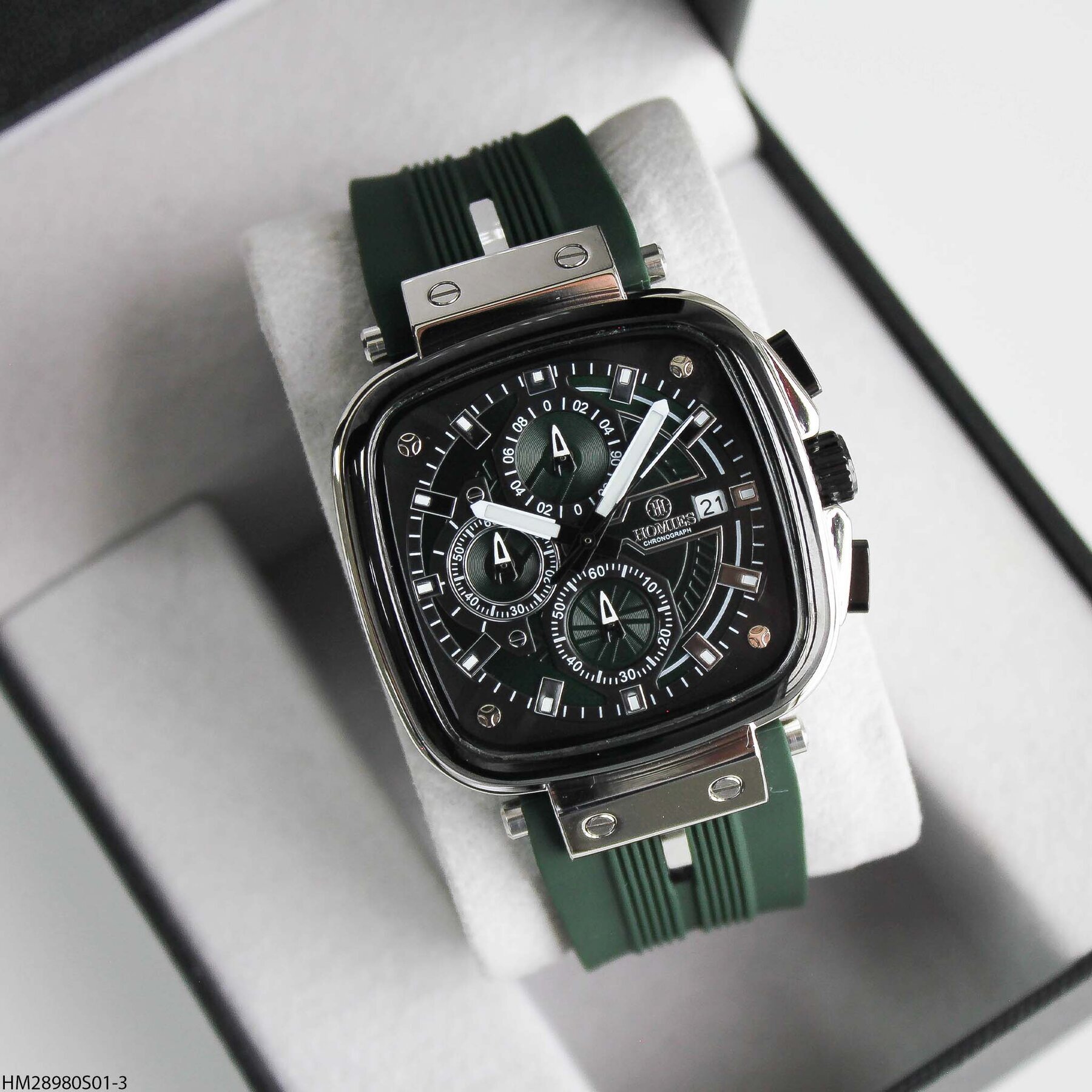 Homies HM28980S01-3 Silikon Kordonlu Erkek Kol Saati