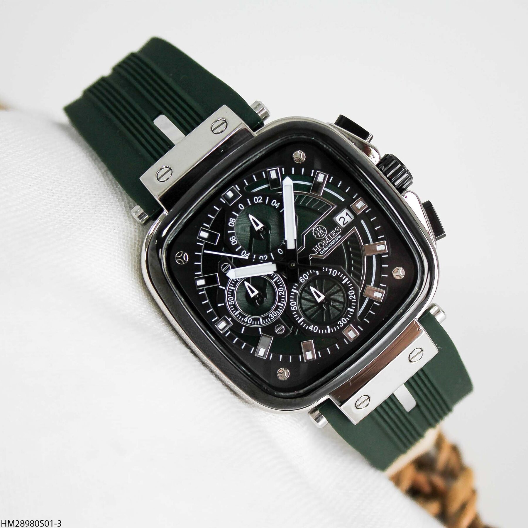 Homies HM28980S01-3 Silikon Kordonlu Erkek Kol Saati