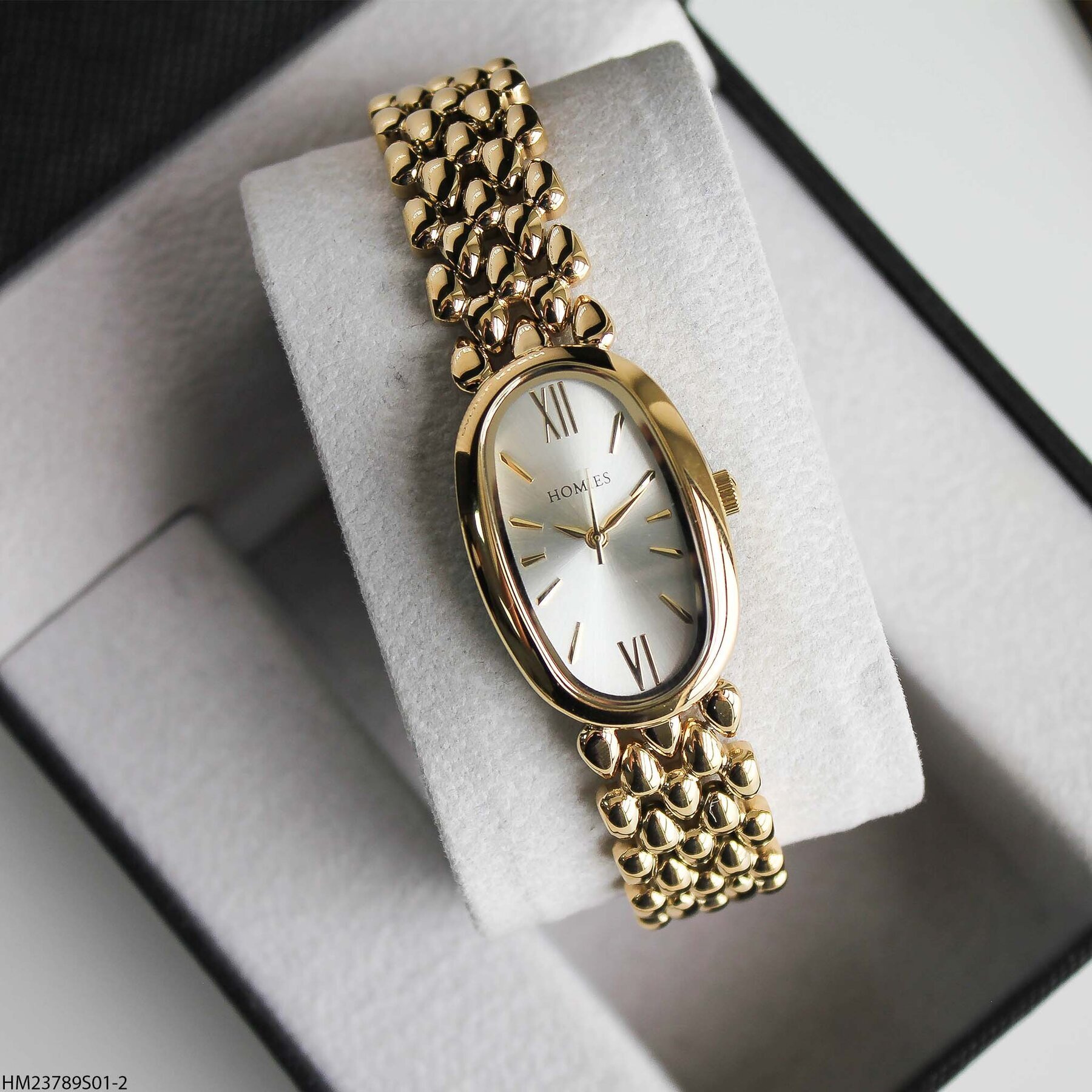 Homies HM23789S01-2 Çelik kordonlu  Kadın Kol Saati