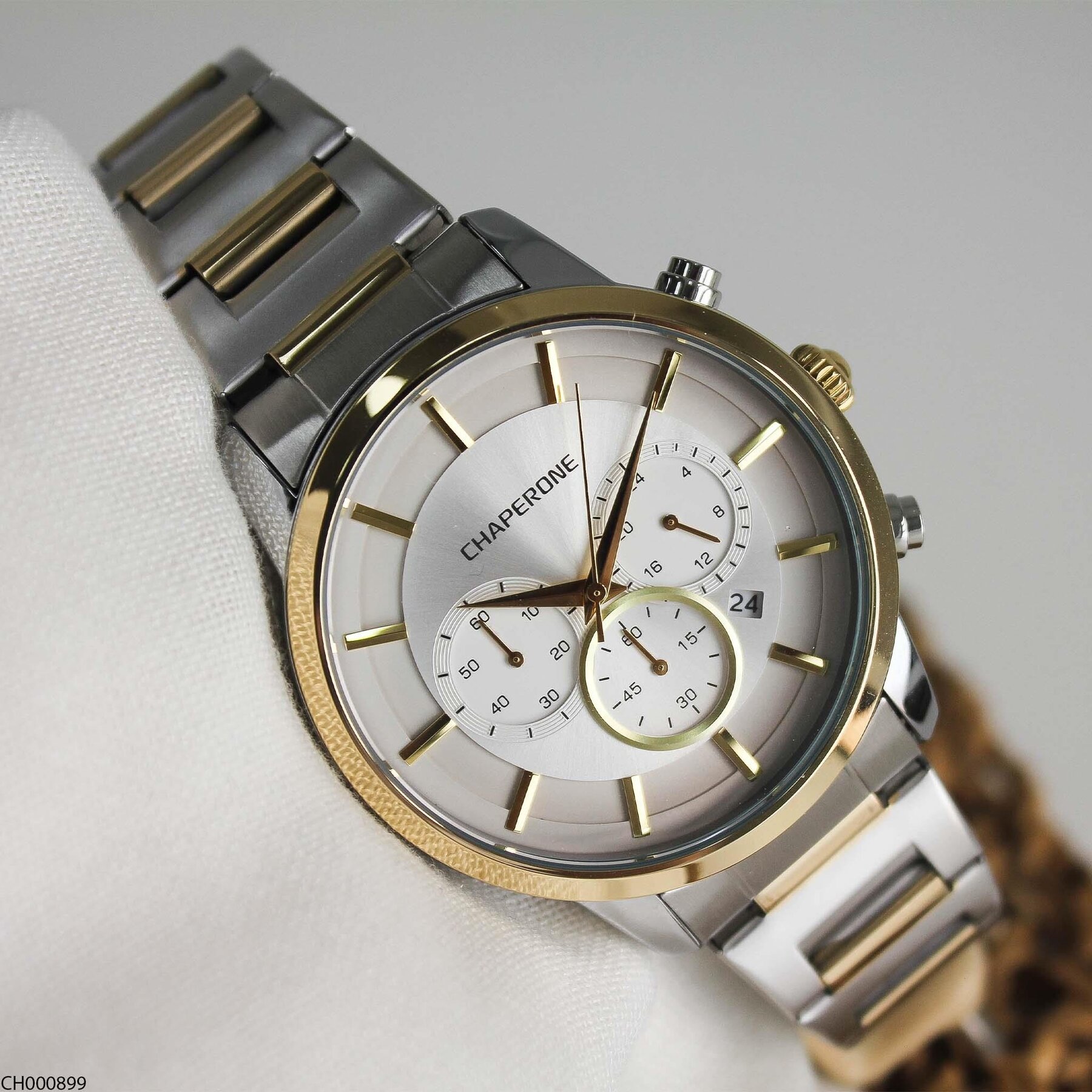 Chaperone CH000899 Çelik Kordonlu Erkek Kol Saati