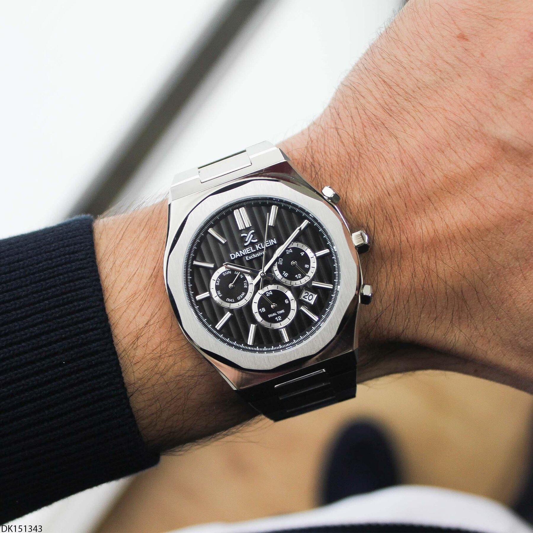 Daniel Klein DK151343 Çelik Kordonlu Erkek Kol Saati