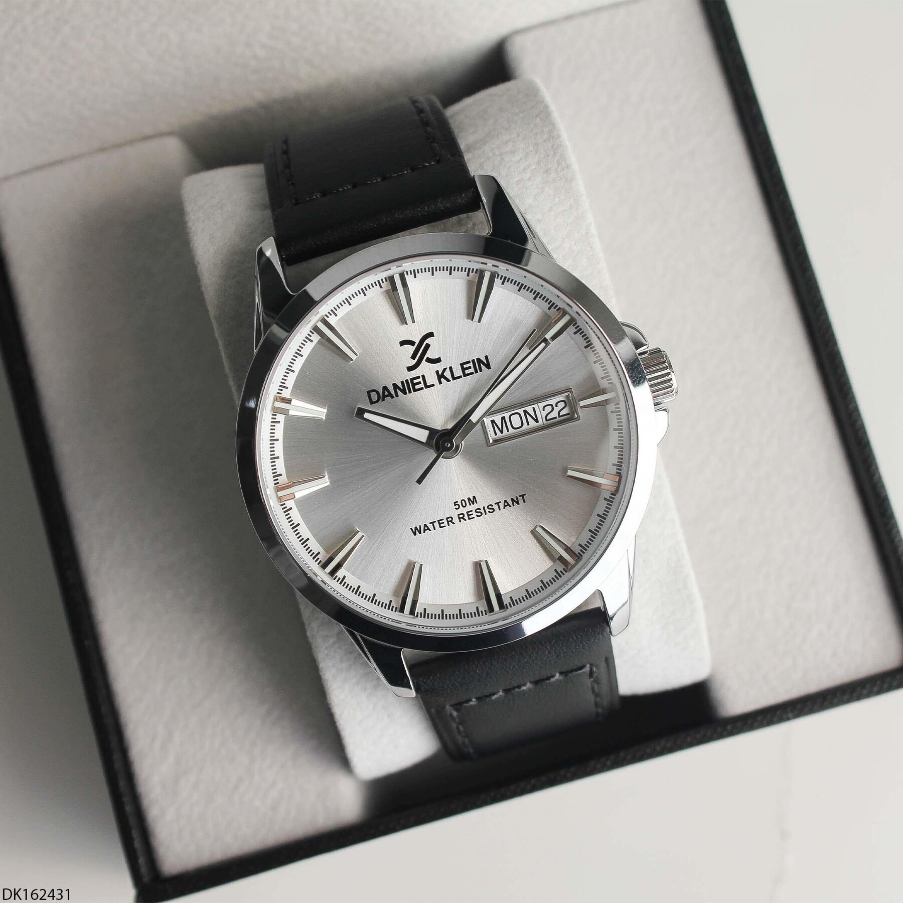 Daniel Klein DK162431 Leather Strap Men Watch