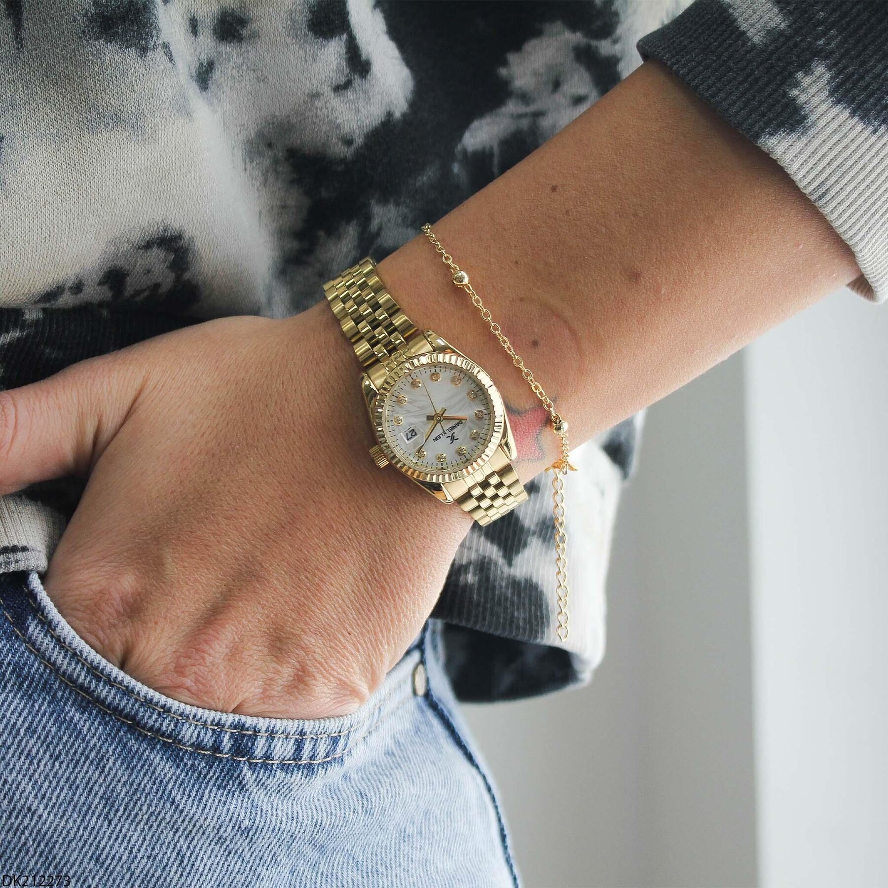 Daniel Klein DK212273 Çelik Kordonlu Kadın Kol Saati