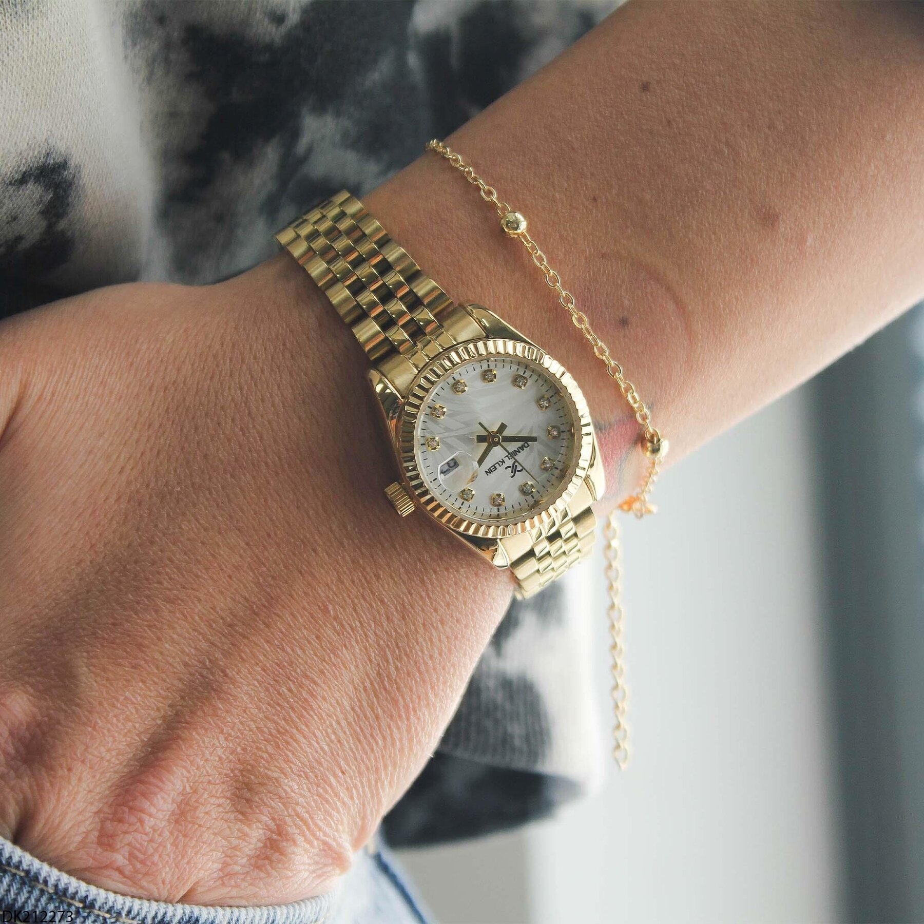 Daniel Klein DK212273 Çelik Kordonlu Kadın Kol Saati